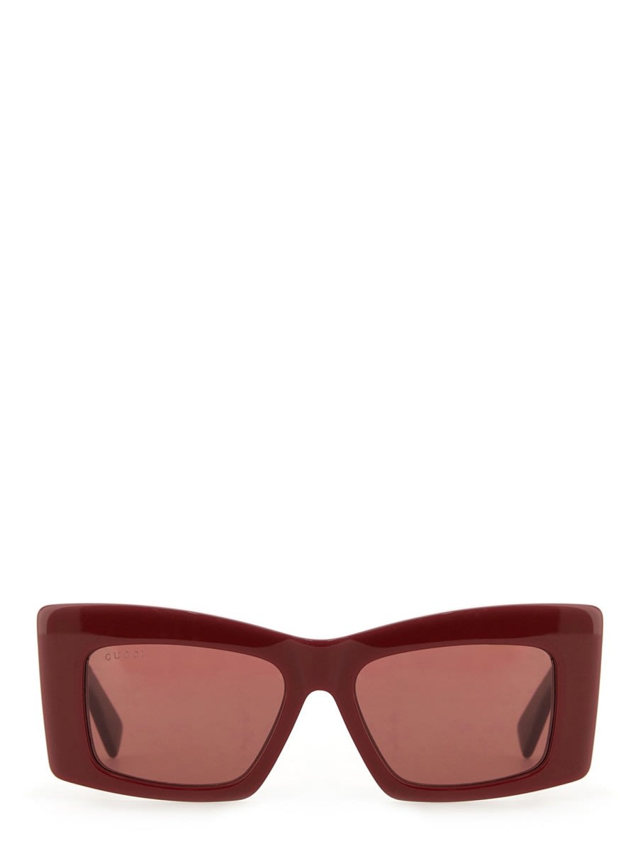 Gucci Stylish Square Frame Sunglasses With Colored Lenses
