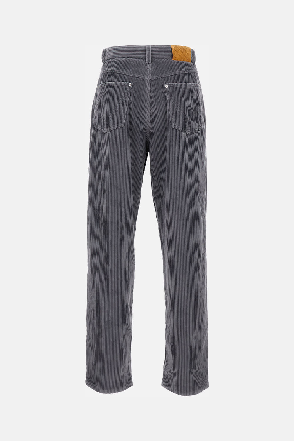 Bottega Veneta Corduroy Trousers In Brown