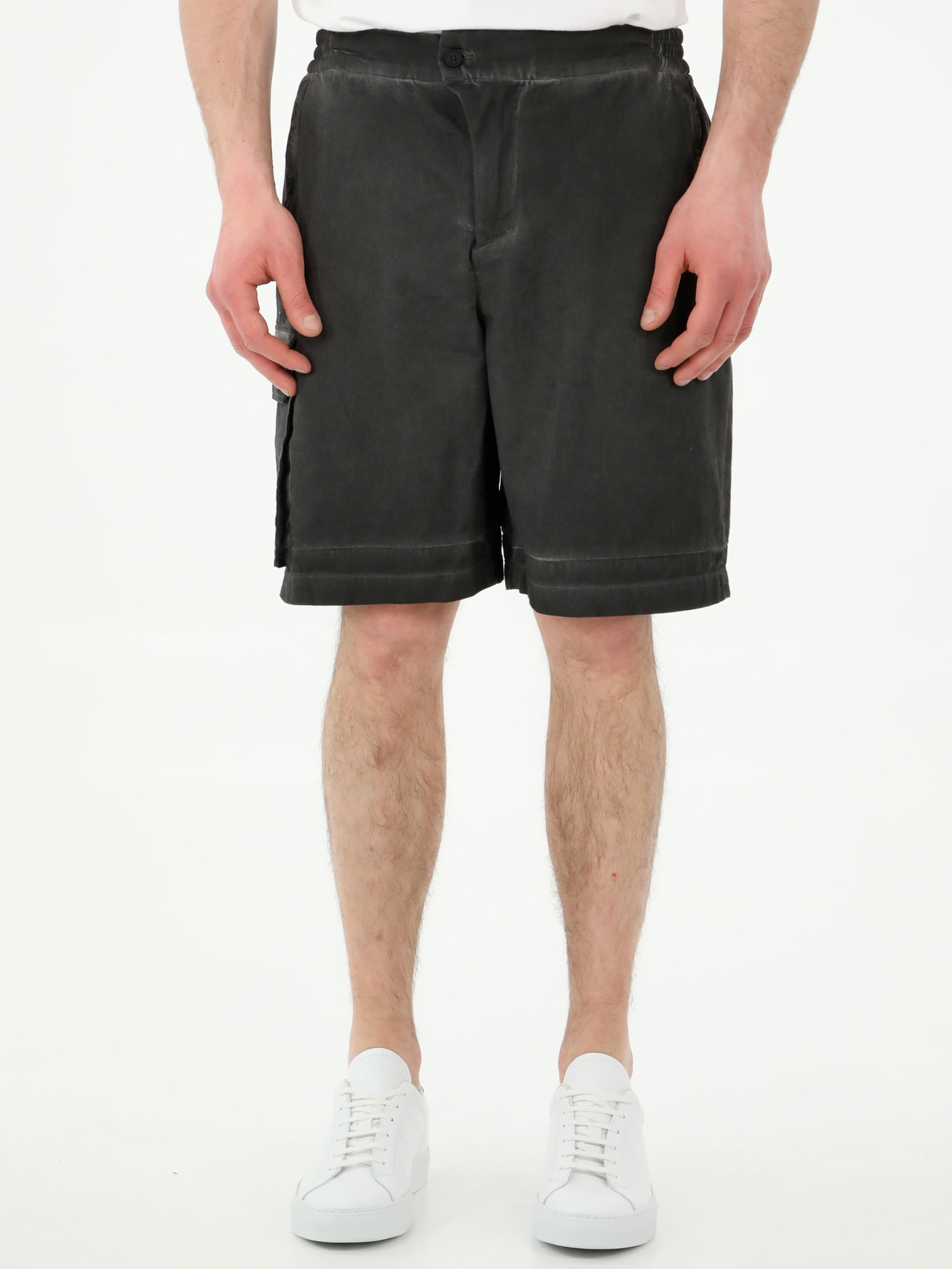 A-COLD-WALL Density Black Bermuda Shorts