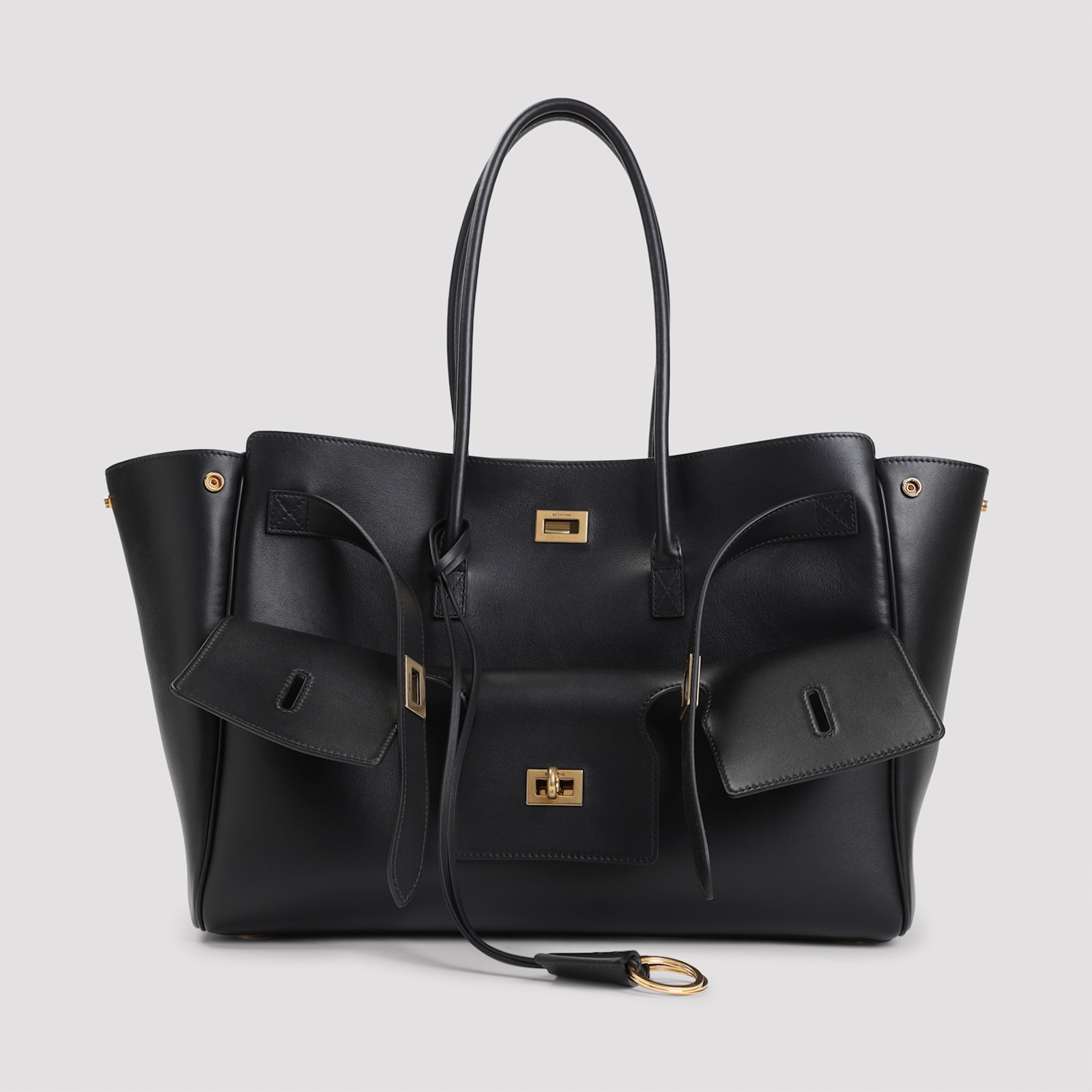 Balenciaga Bel Air Carry All Media Bags In Black