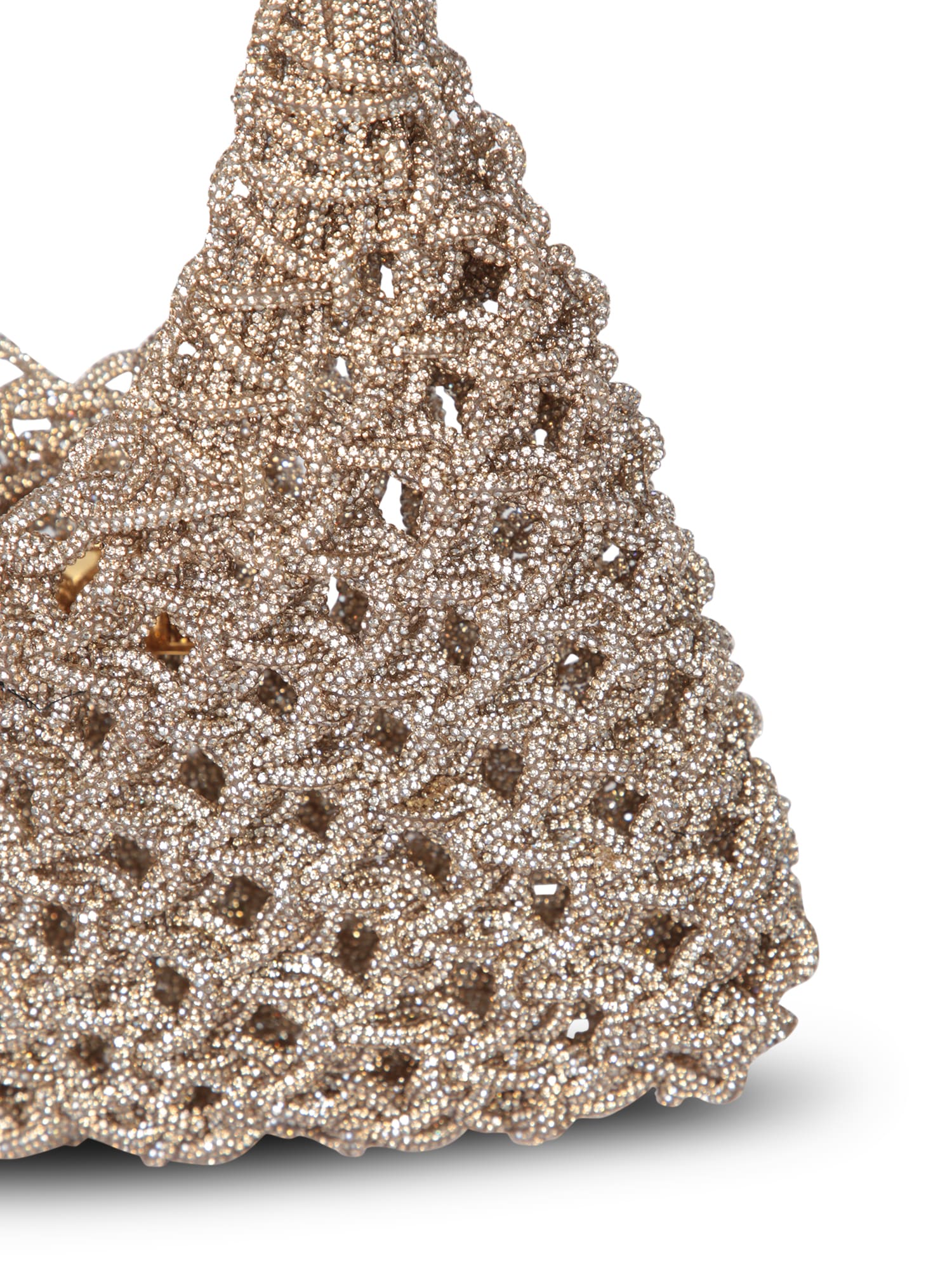 Shop Hibourama Vannifique Metallic Gold Bag