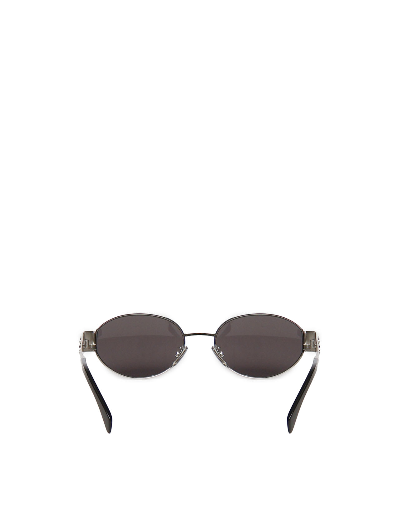 Celine Triomphe Metal 01 Metal Sunglasses In Black