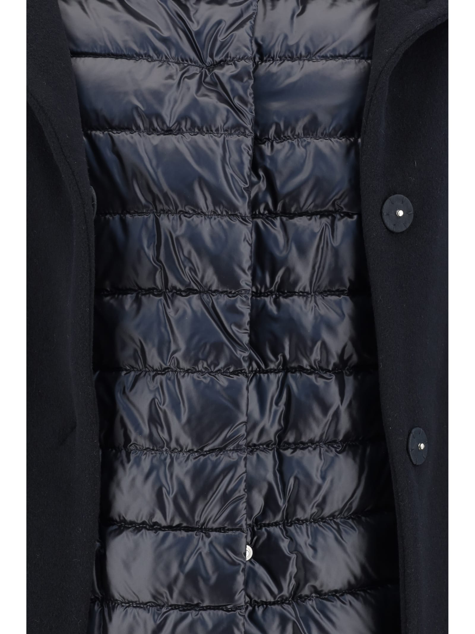 Shop Herno Down Coat In Nero