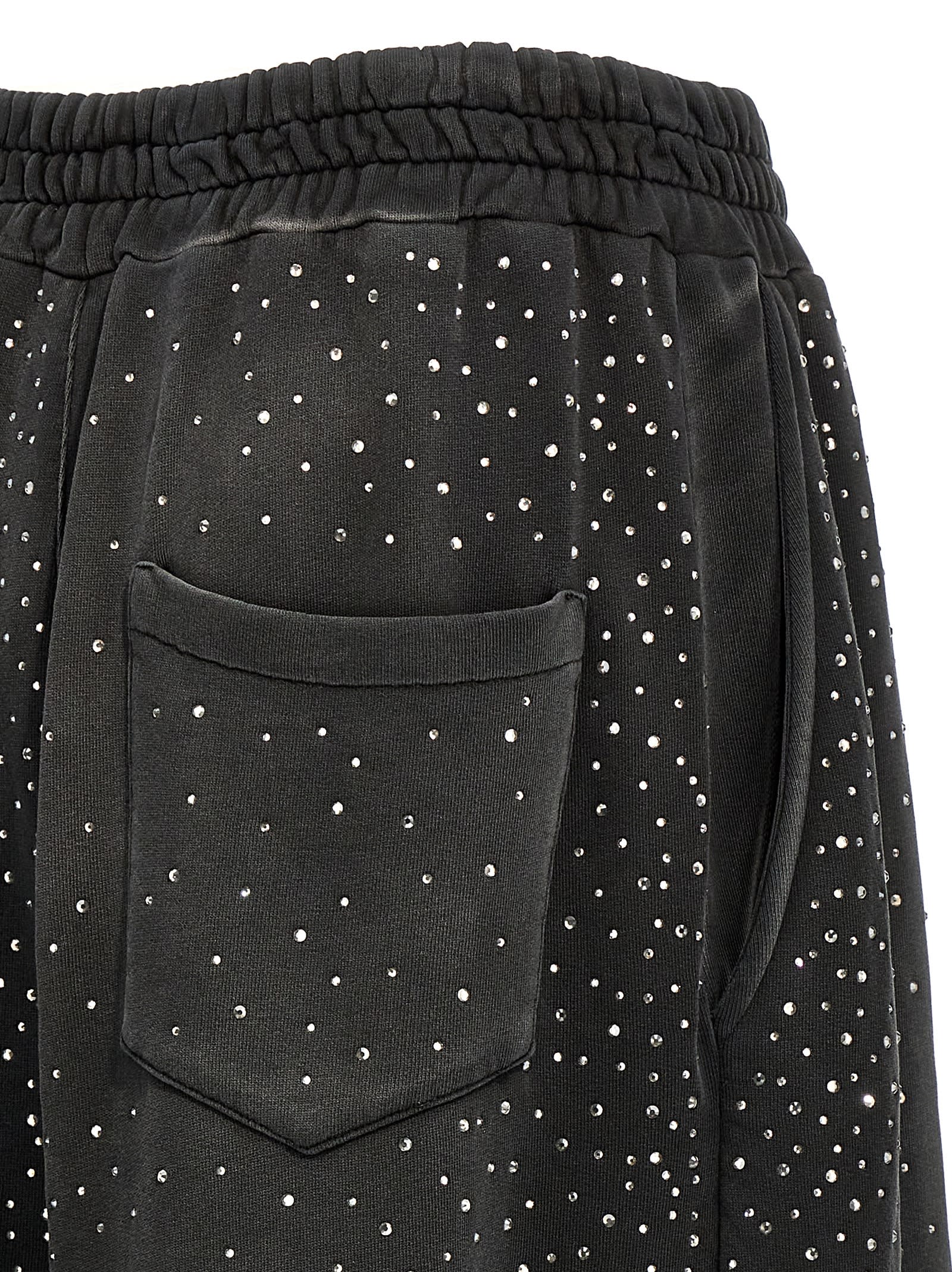 GIUSEPPE DI MORABITO RHINESTONE JOGGERS