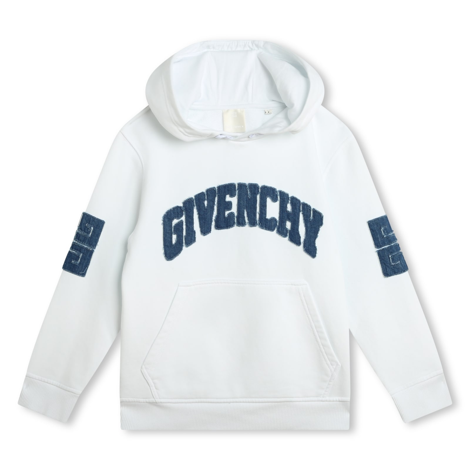 Shop Givenchy Felpa Con Logo In White