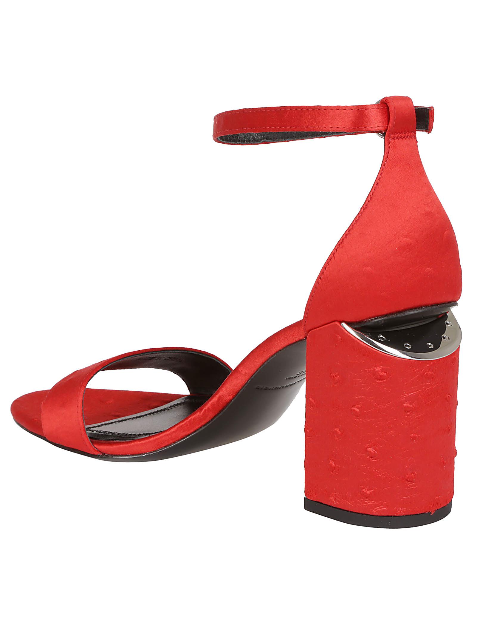 alexander wang red heels