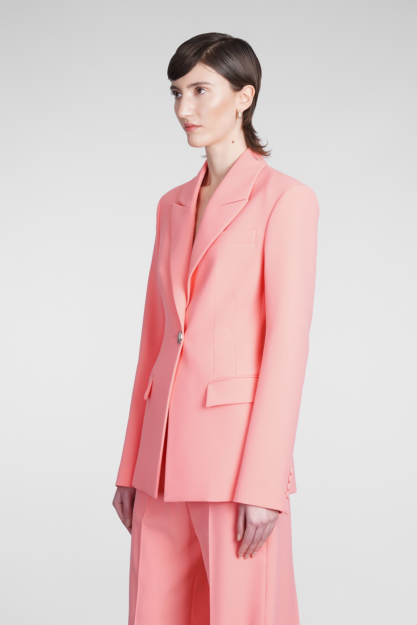 Attico Single-breasted Suit Jacket In 87