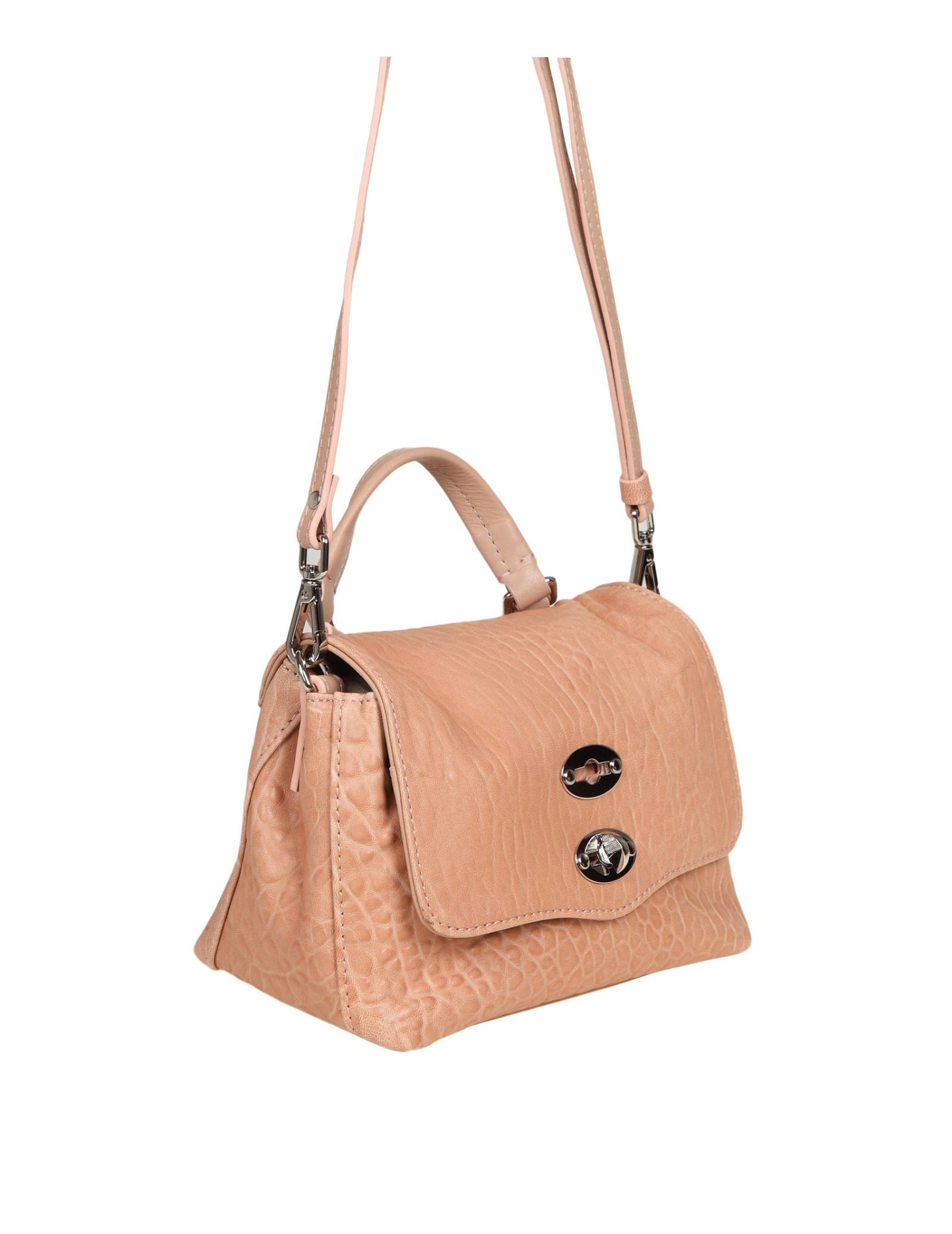 Shop Zanellato Postina Baby Sansone In Rose Color Leather