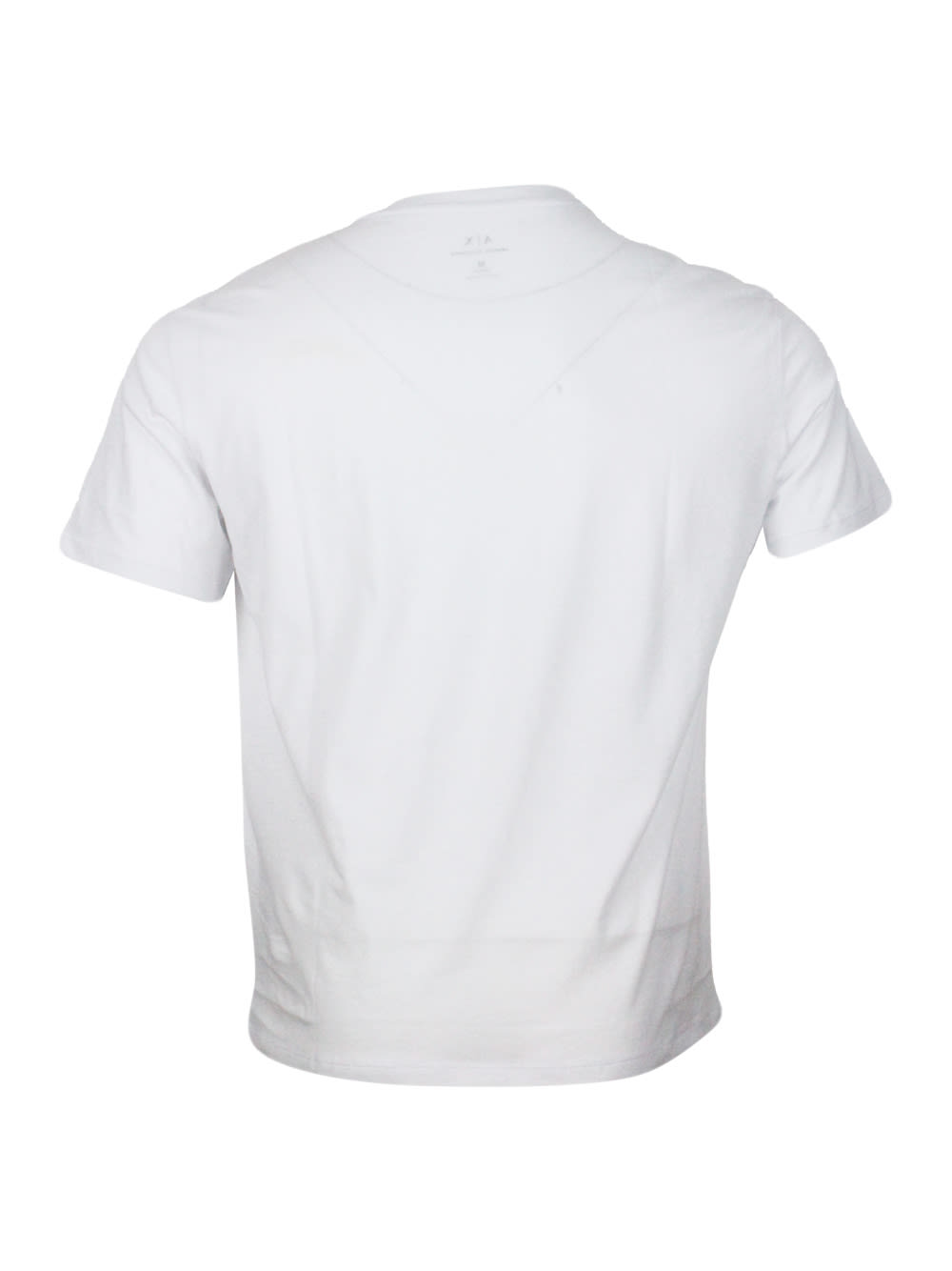 Armani Collezioni Logo-printed Crewneck T-shirt In White