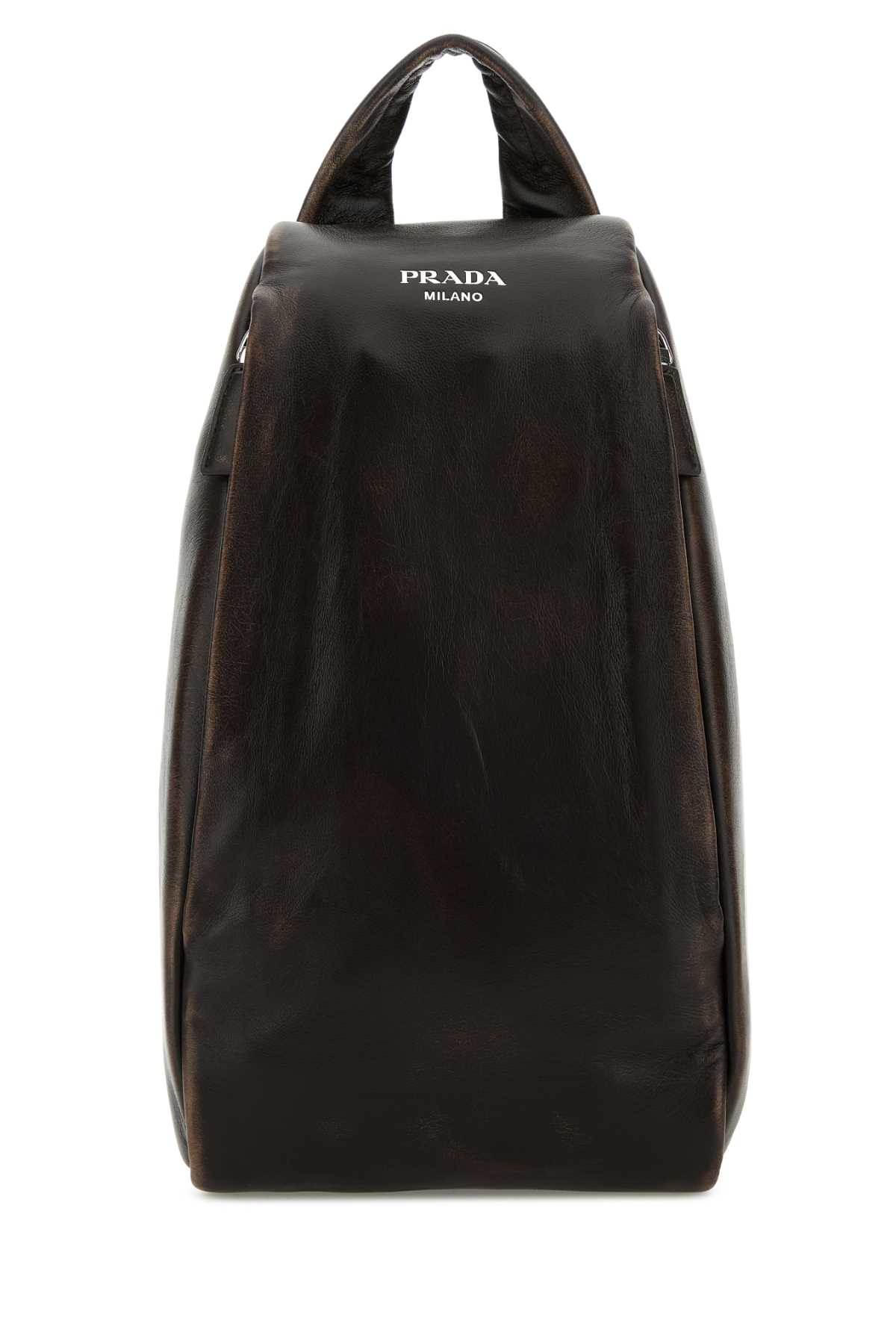Dark Brown Nappa Leather Backpack