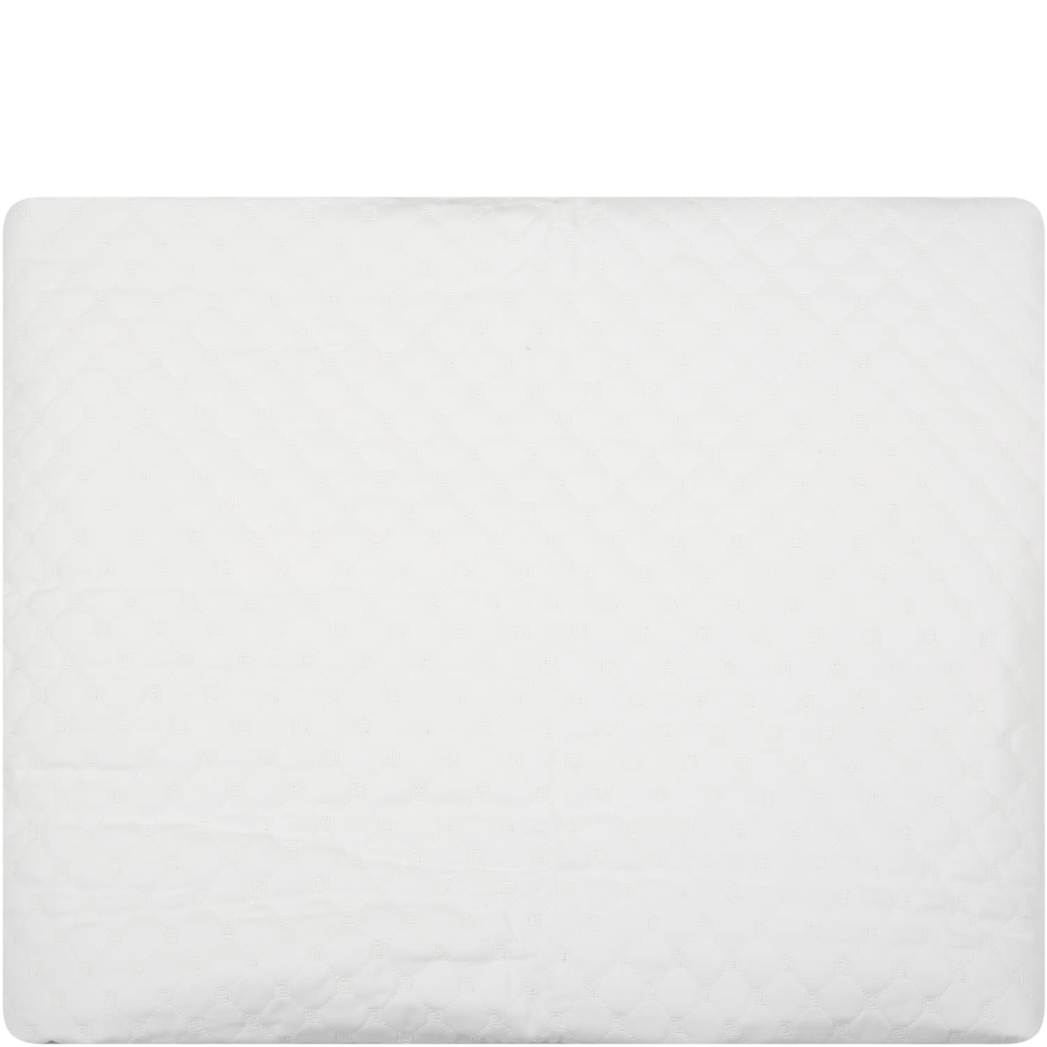 Fendi White Blanket For Baby Kids With Double Ff