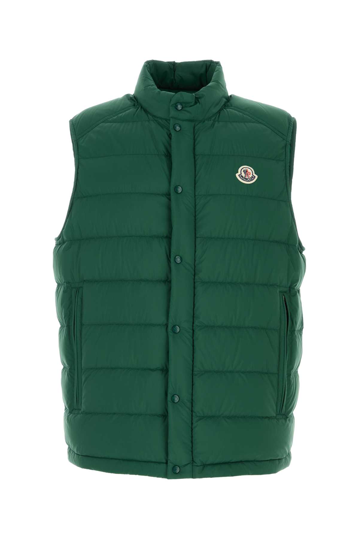 Moncler Dark Green Nylon Barthe Vest
