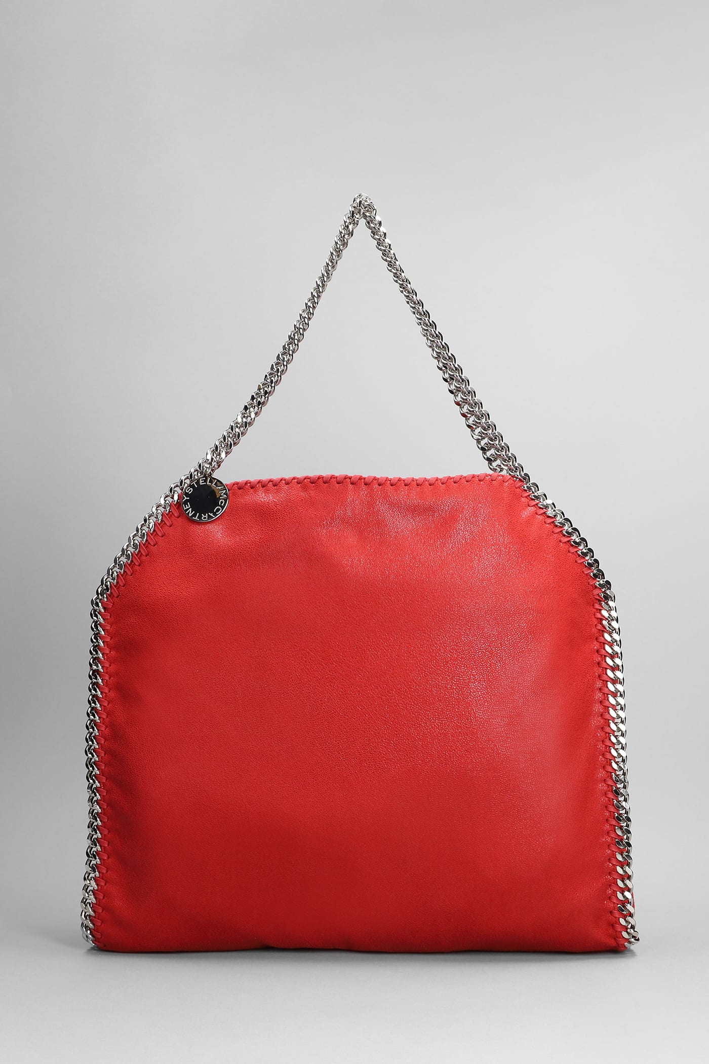 Stella Mccartney Falabella Tote In Red Polyester
