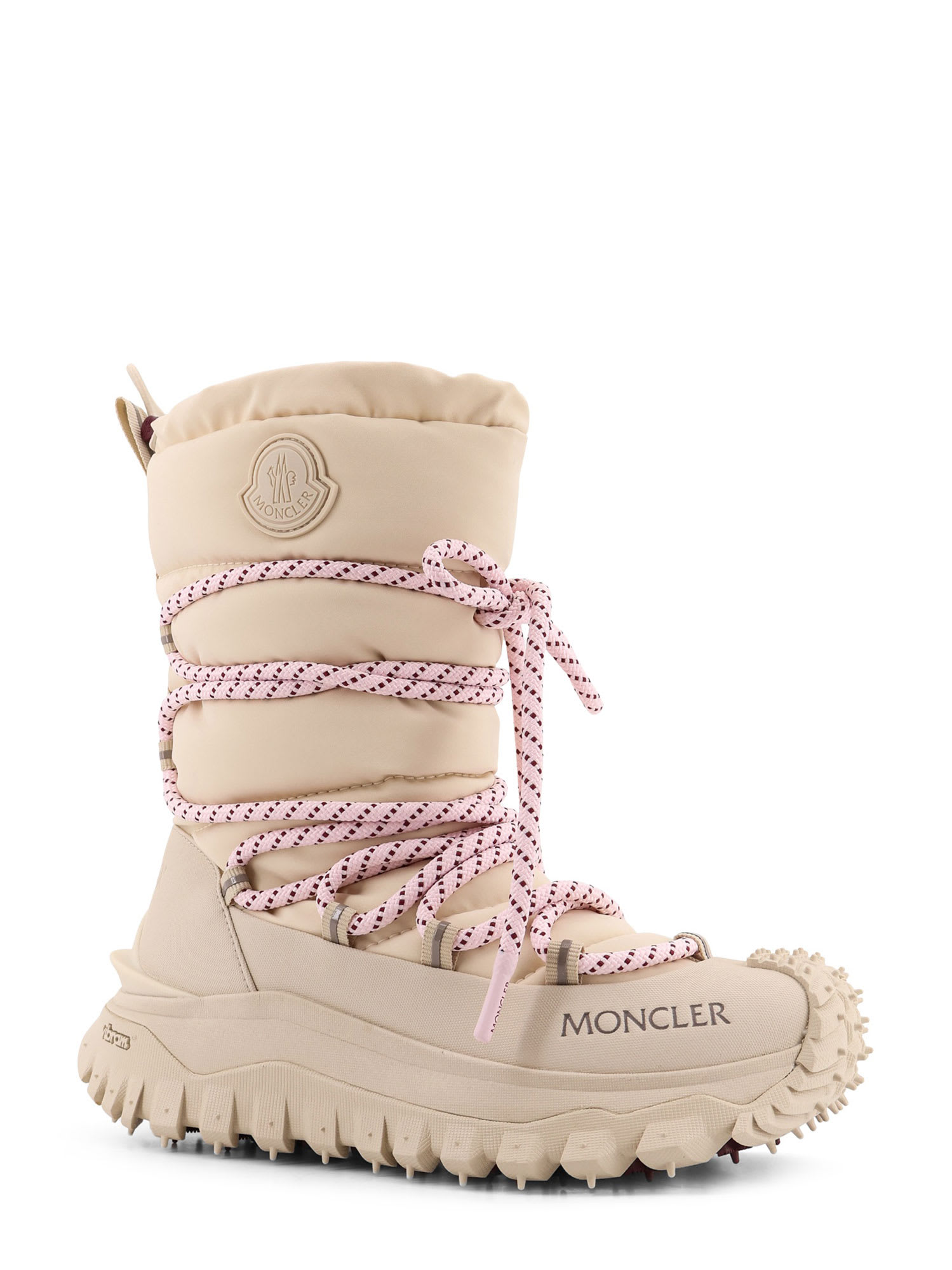 Moncler Trailgrip Apres High Gtx Nylon Boots In Neutral