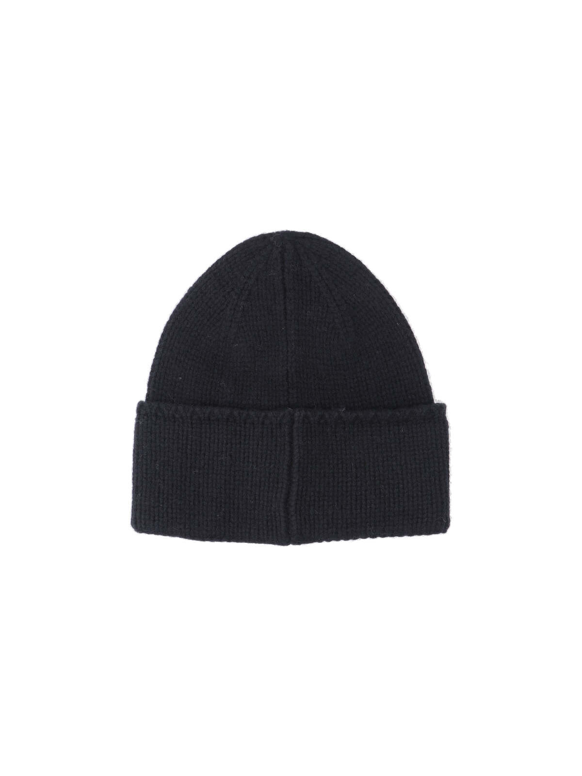 Ralph Lauren Polo Pony Beanie In Black Wool In Black