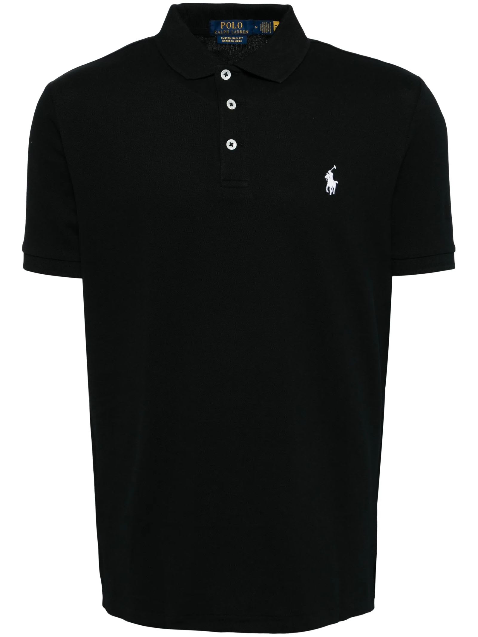Three-button Cotton Polo