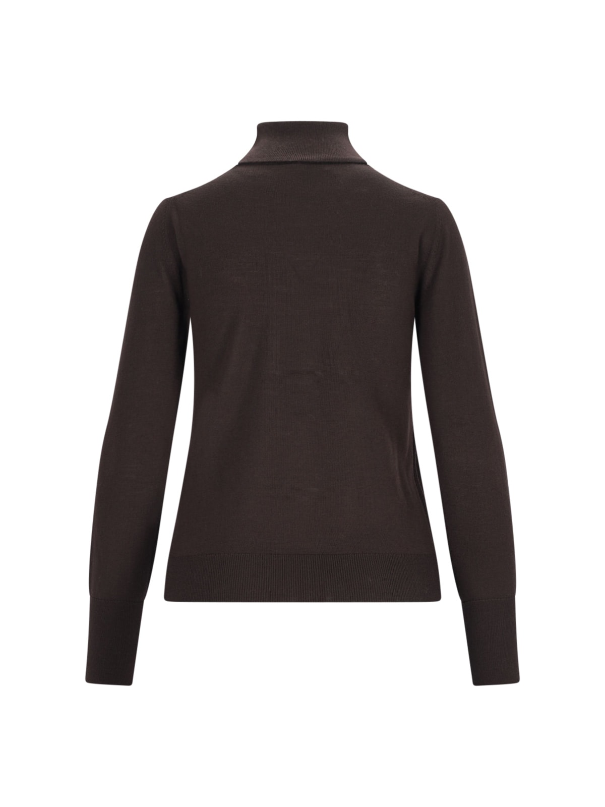 Shop Filippa K High Neck Sweater In Brown