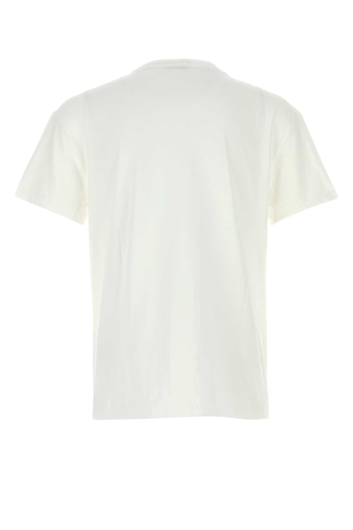 POLO RALPH LAUREN WHITE COTTON T-SHIRT