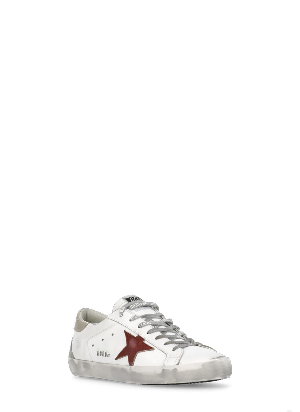 Shop Golden Goose Super-star Sneakers In White