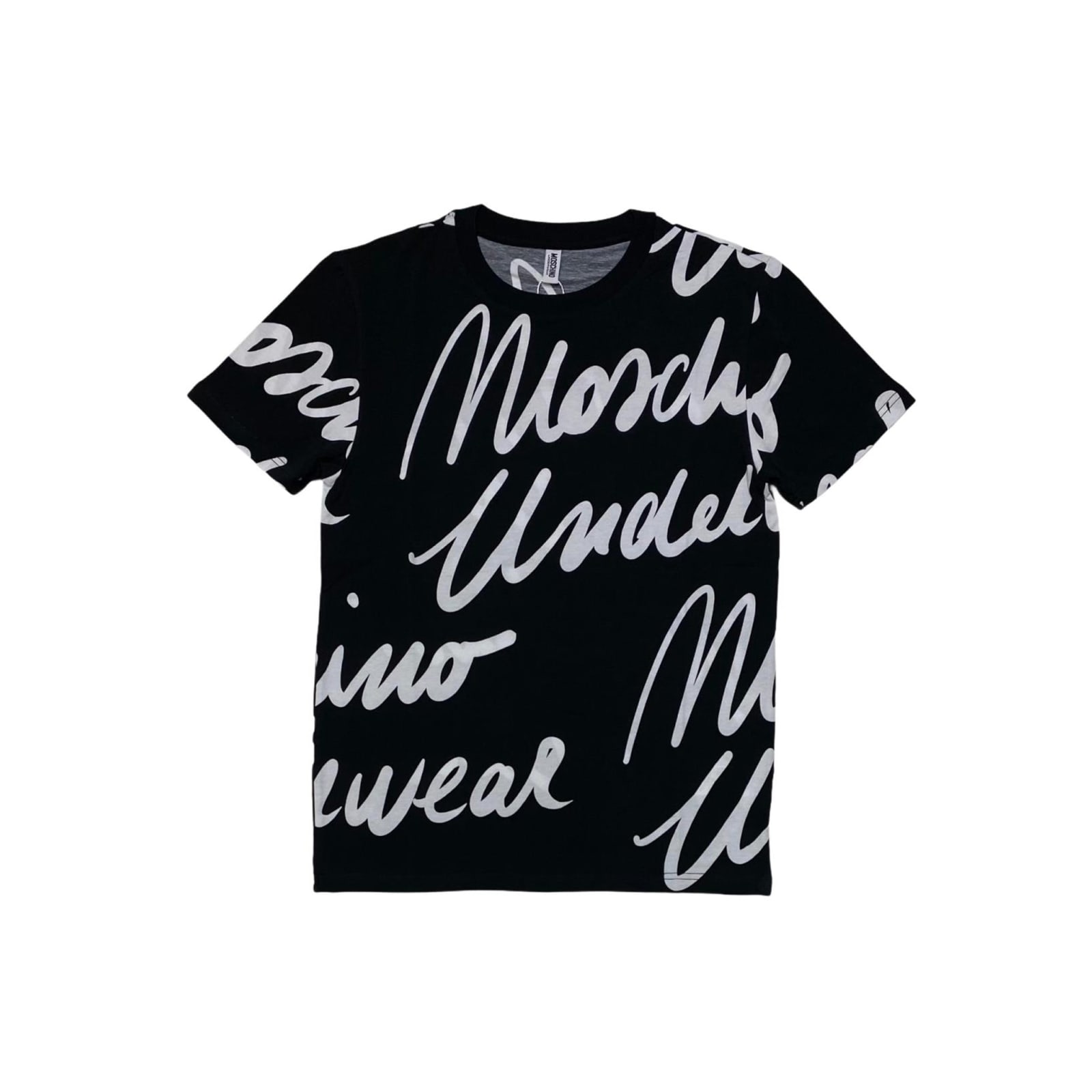 Moschino Underwear Signature Logo Cotton T-shirt