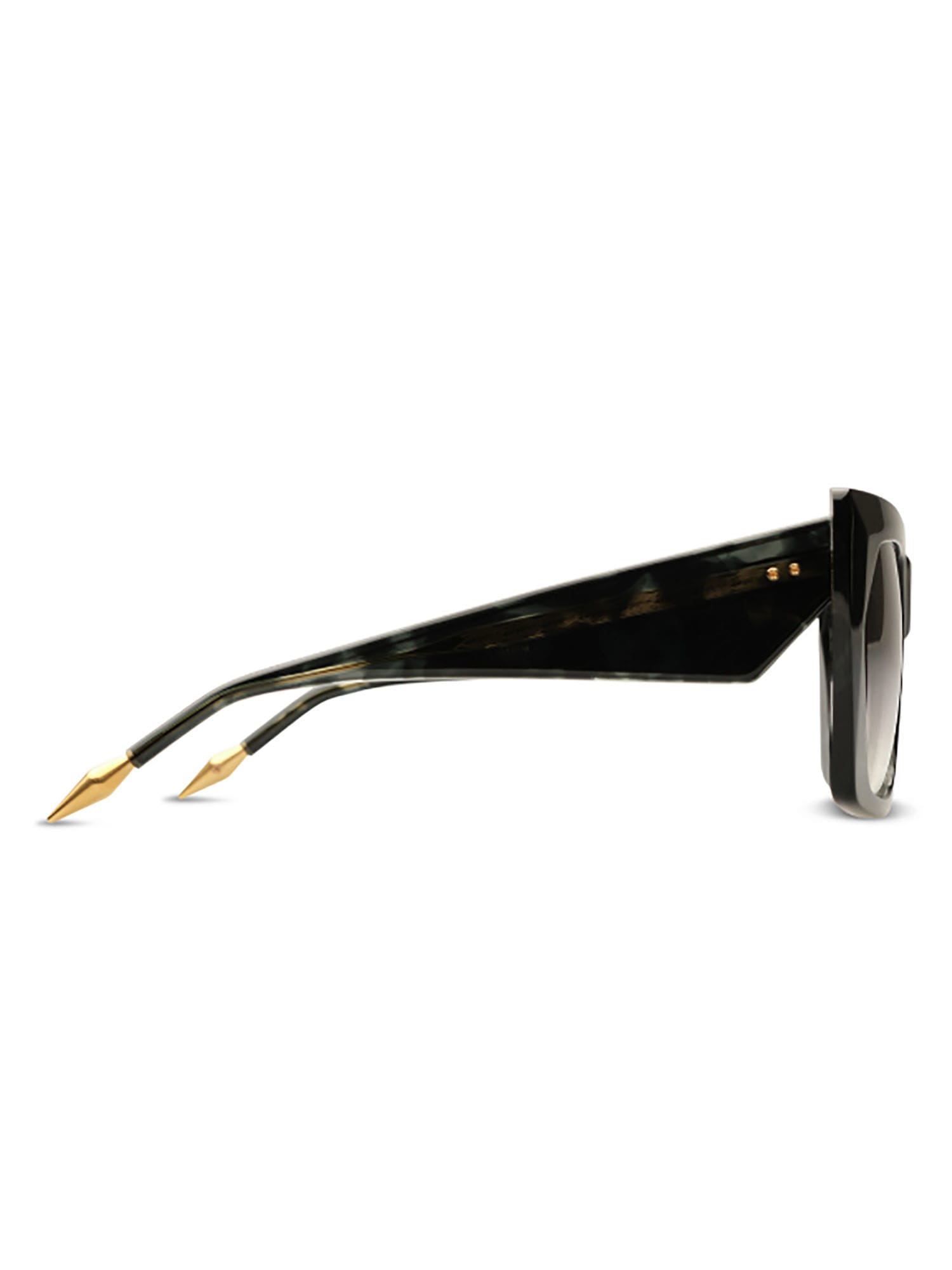 Shop Dita Dts430/a/01 Kamin Sunglasses In Phantom