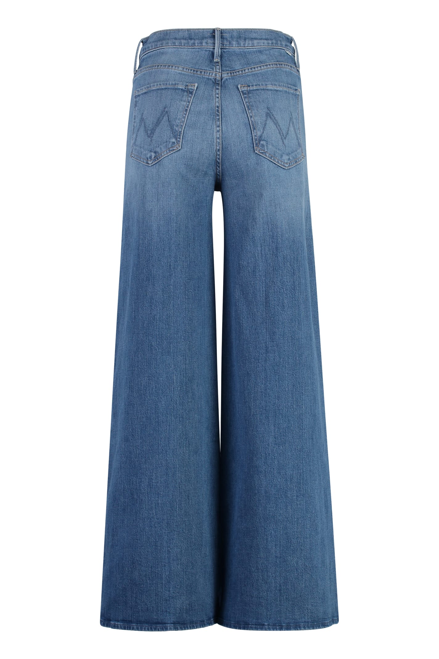 Shop Mother The Undercover Wide-leg Jeans In Denim