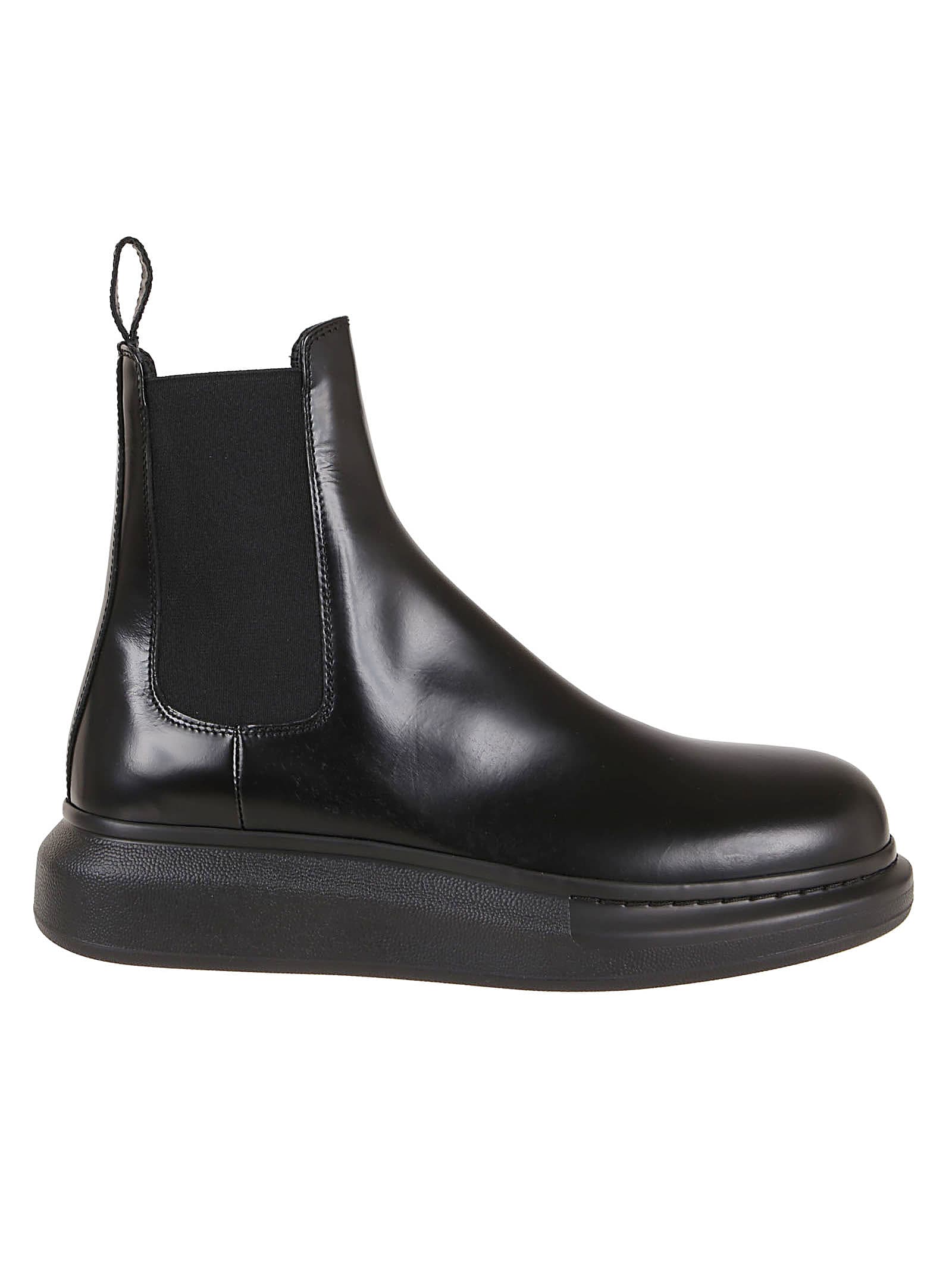 Alexander McQueen Leather Upper And Rubber