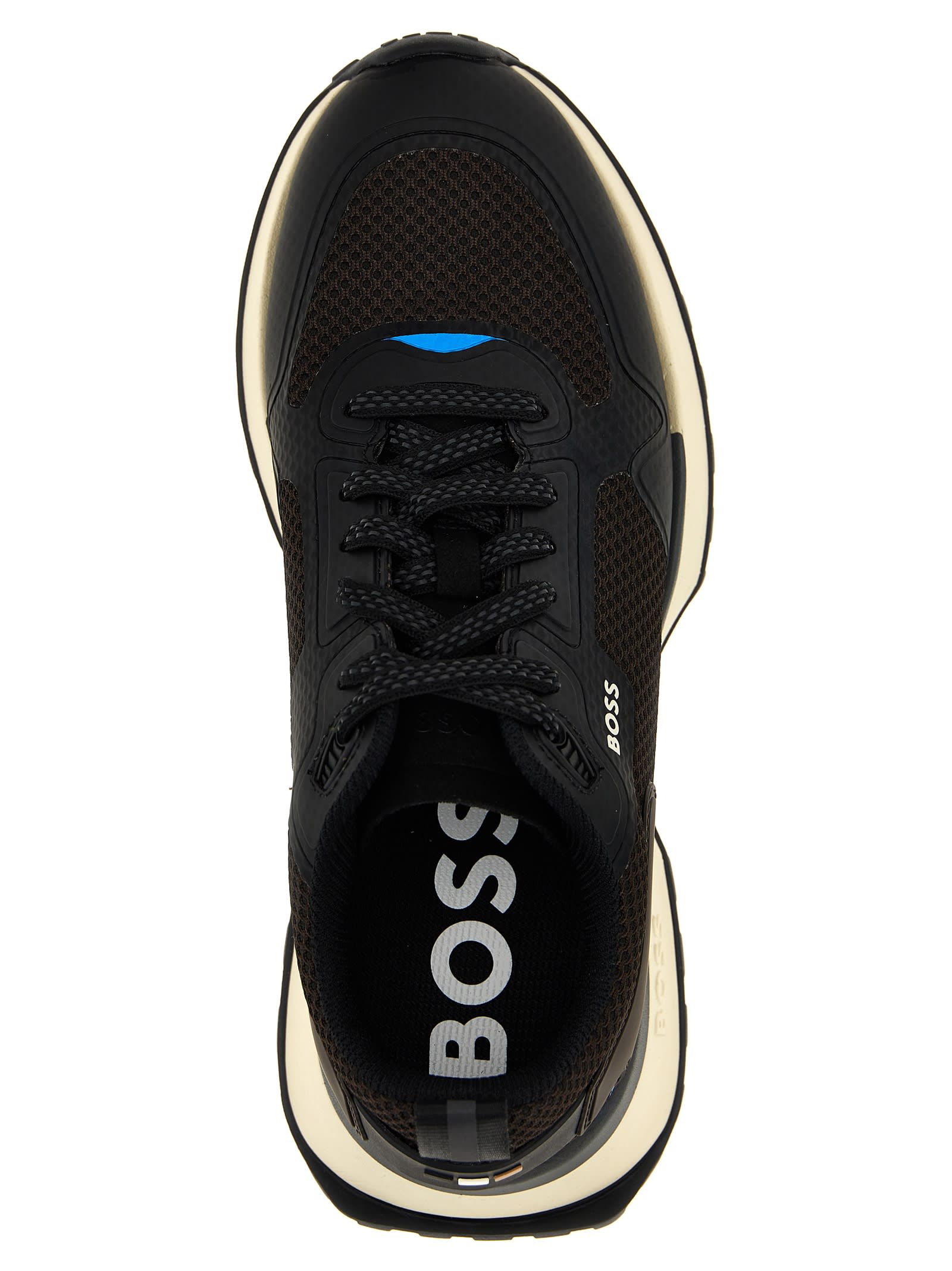 Shop Hugo Boss Jonah Sneakers In Brown