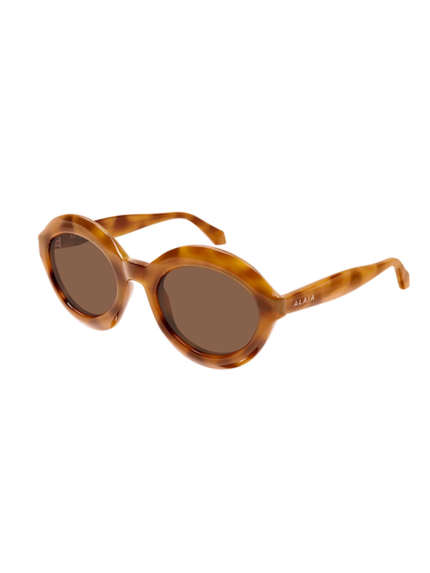 Alaïa Aa0088s Sunglasses In Brown