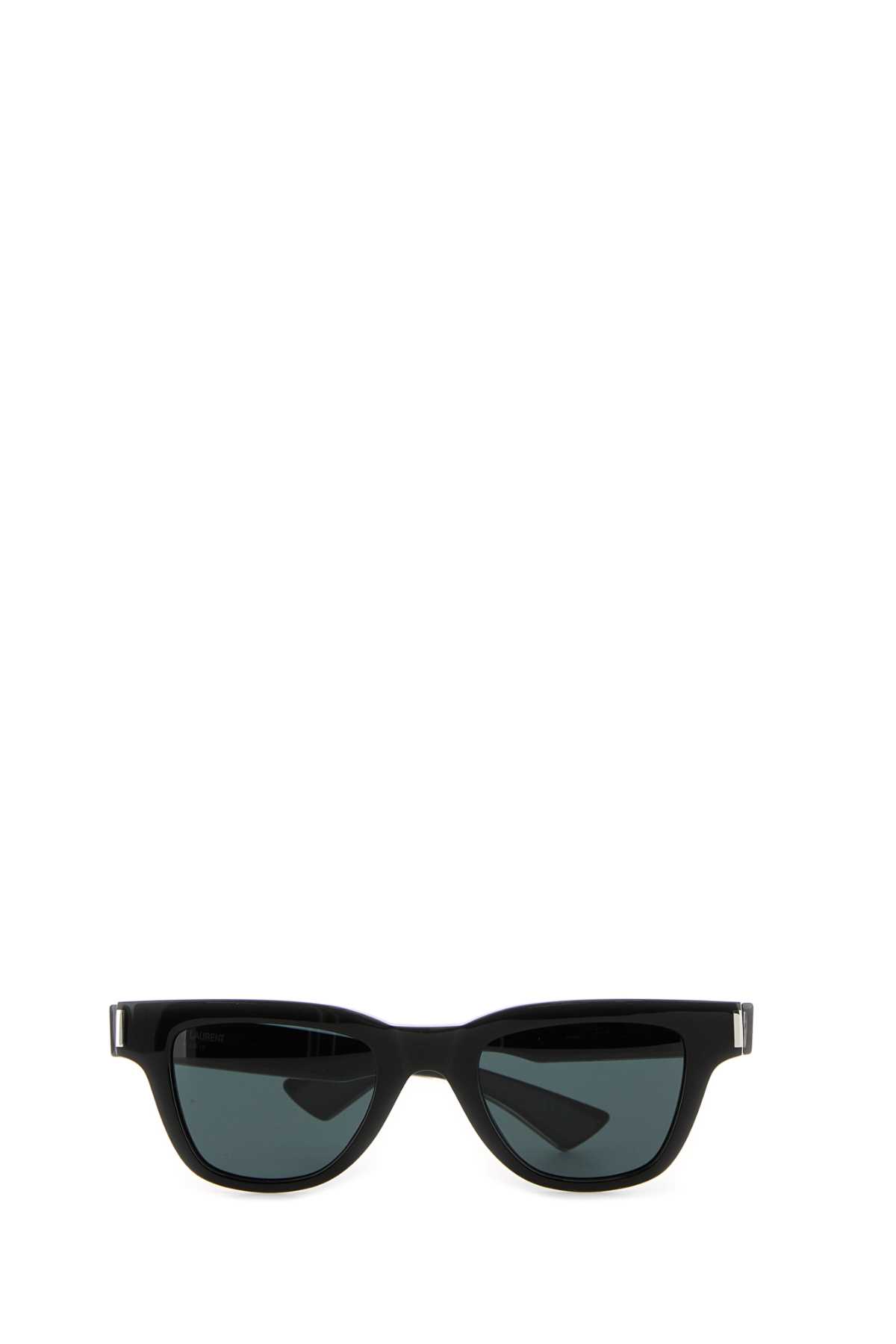 Saint Laurent Black Acetate Sl 789 Sunglasses In Green