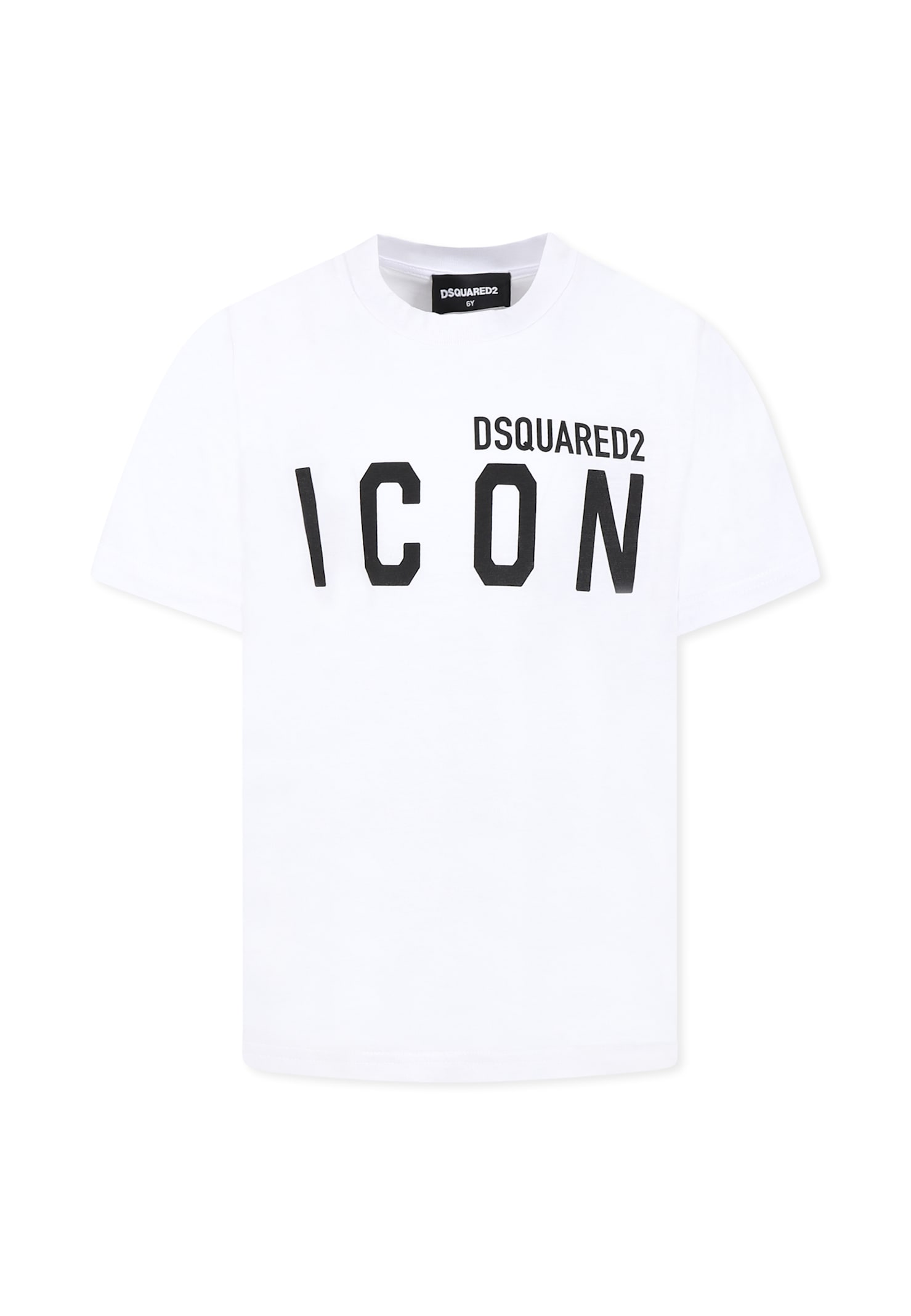 Dsquared2 Kids Icon T-shirt In White