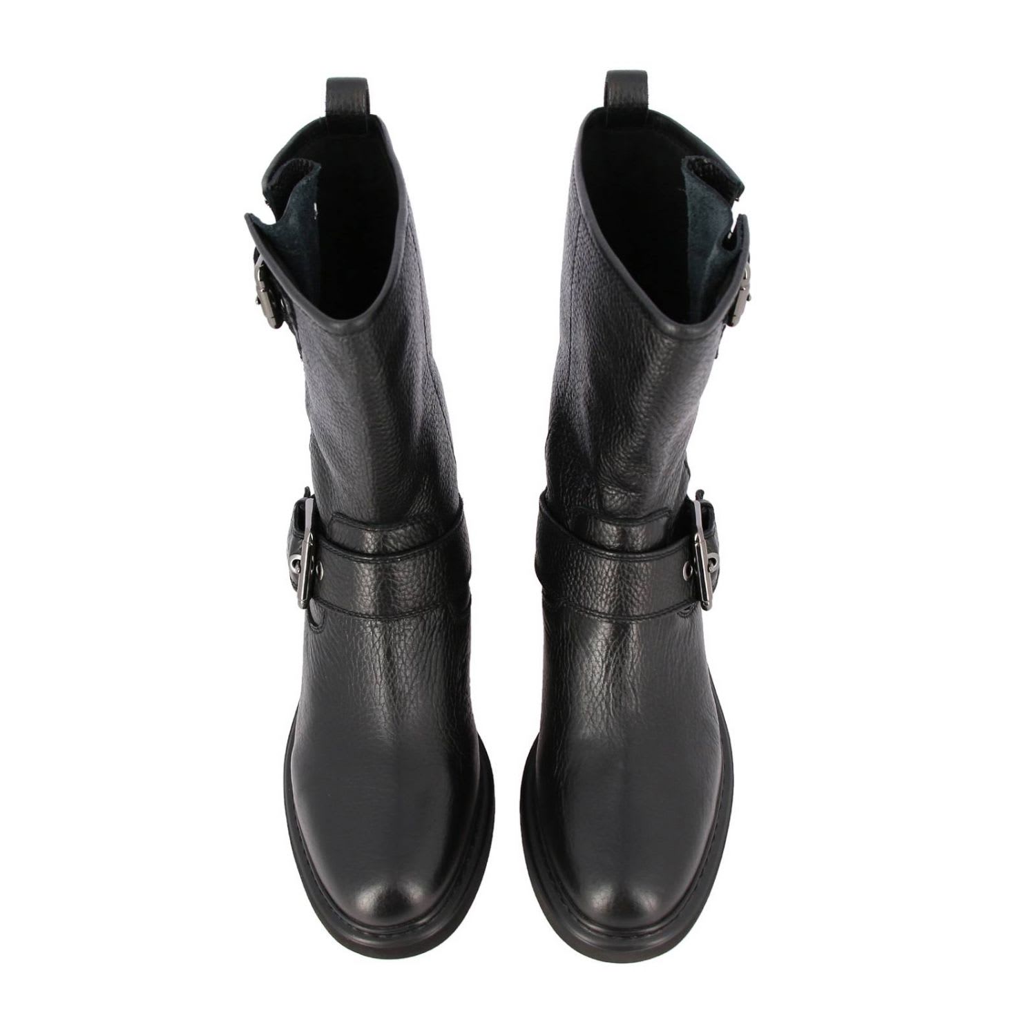 emporio armani boots womens