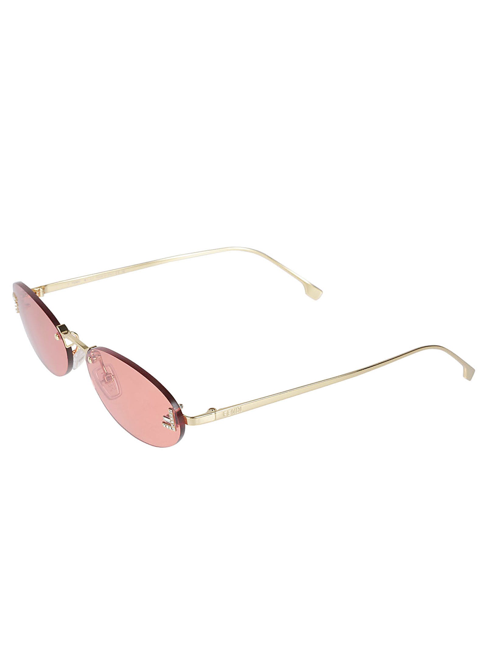FENDI OVAL SUNGLASSES