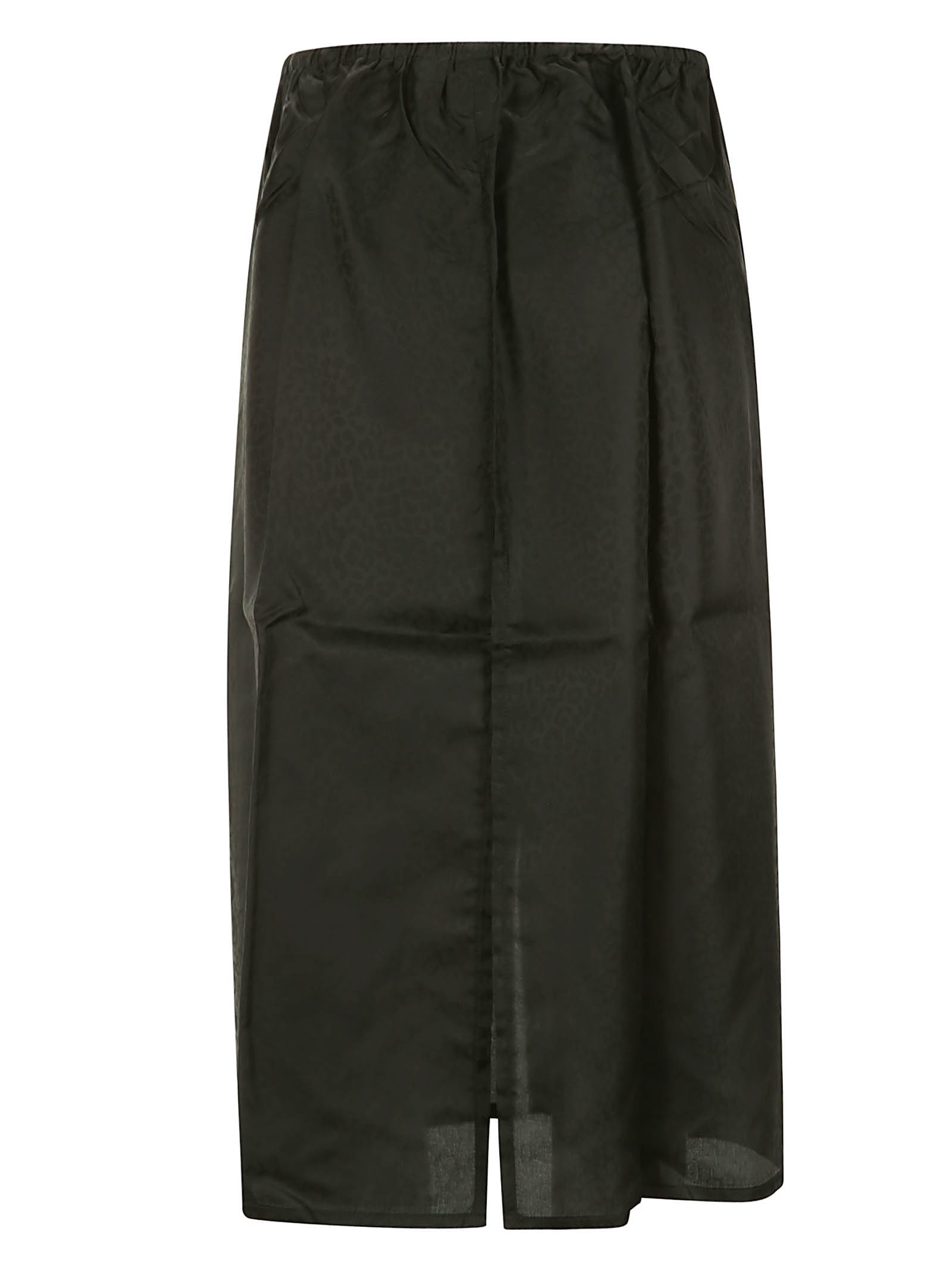 Shop Random Identities Under Skirt In Black