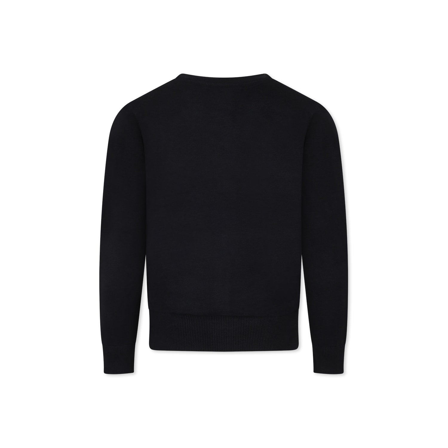 Richmond Black Cardigan For Boy In Black
