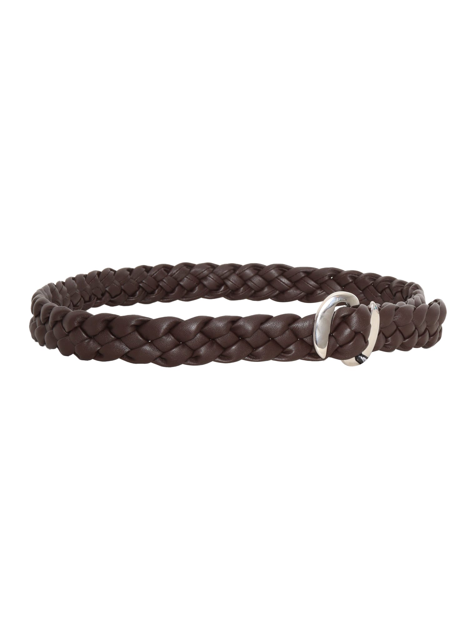 Shop Orciani Belt In Brown