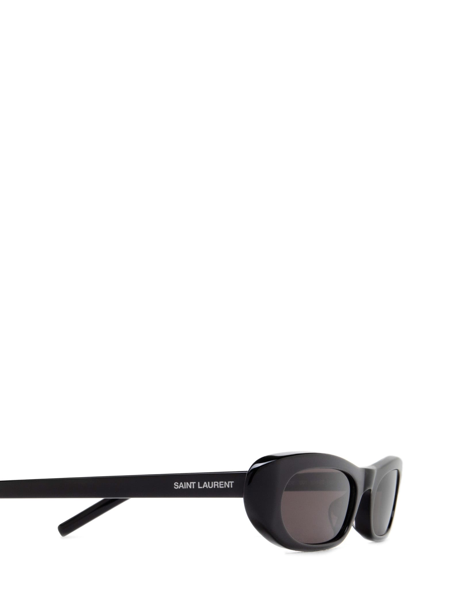 Shop Saint Laurent Sl 557 Black Sunglasses
