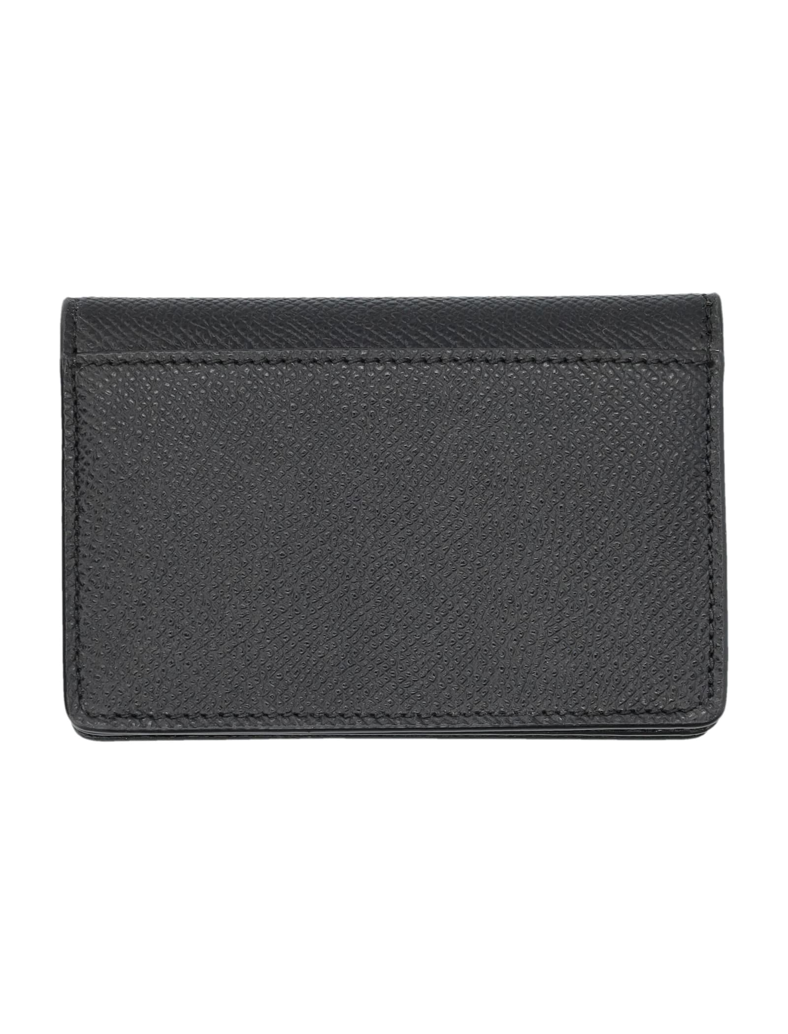 Shop Ferragamo The Gancini Wallet In Nero