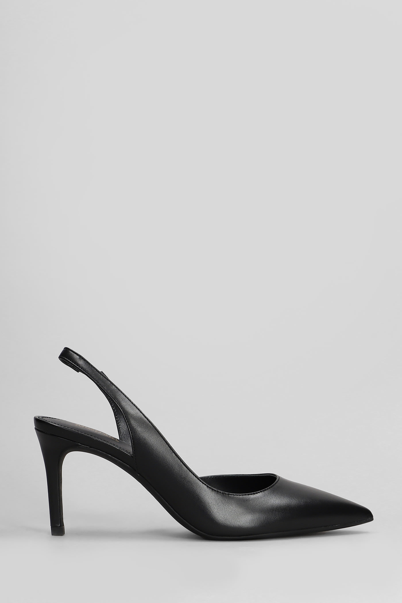 Alina Flex Sling Pum Pumps In Black Leather