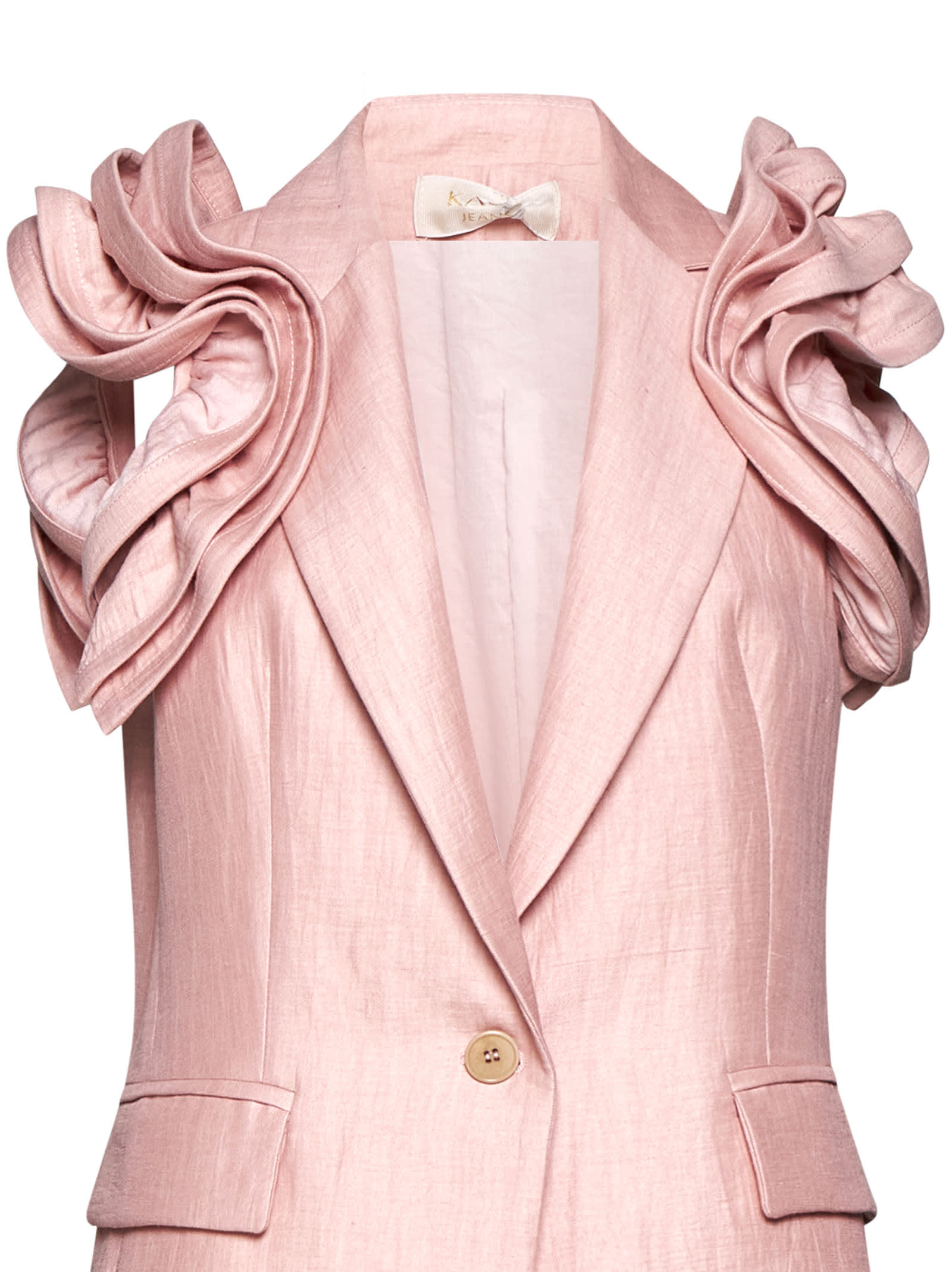 Shop Kaos Blazer In Pink