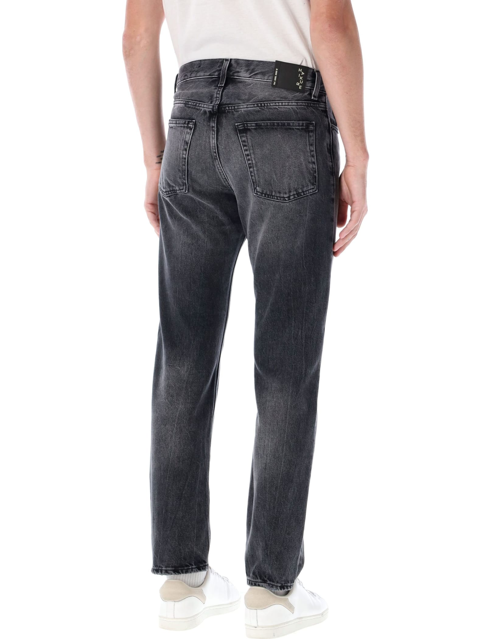 Shop Haikure Tokyo Slim Jeans In Wash Black