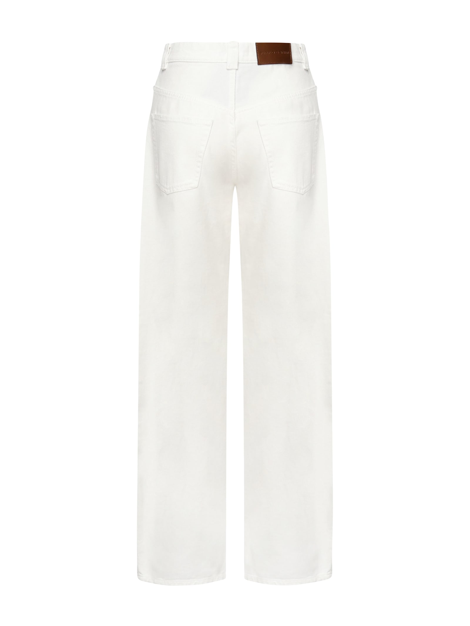 Shop Pinko Eloise Egg Bull Fisso In White
