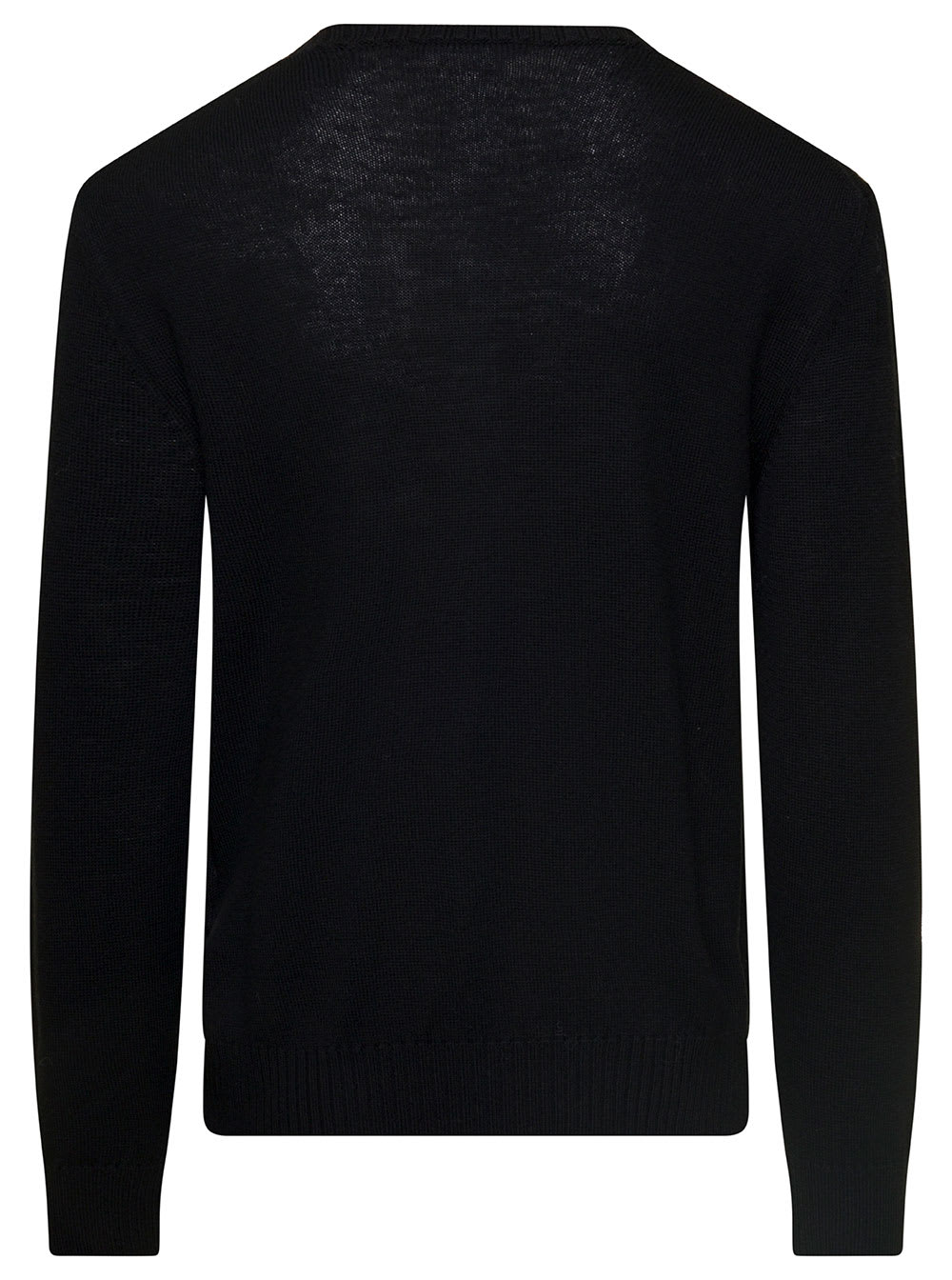 Shop Jil Sander Sweater Cn Ls In Black