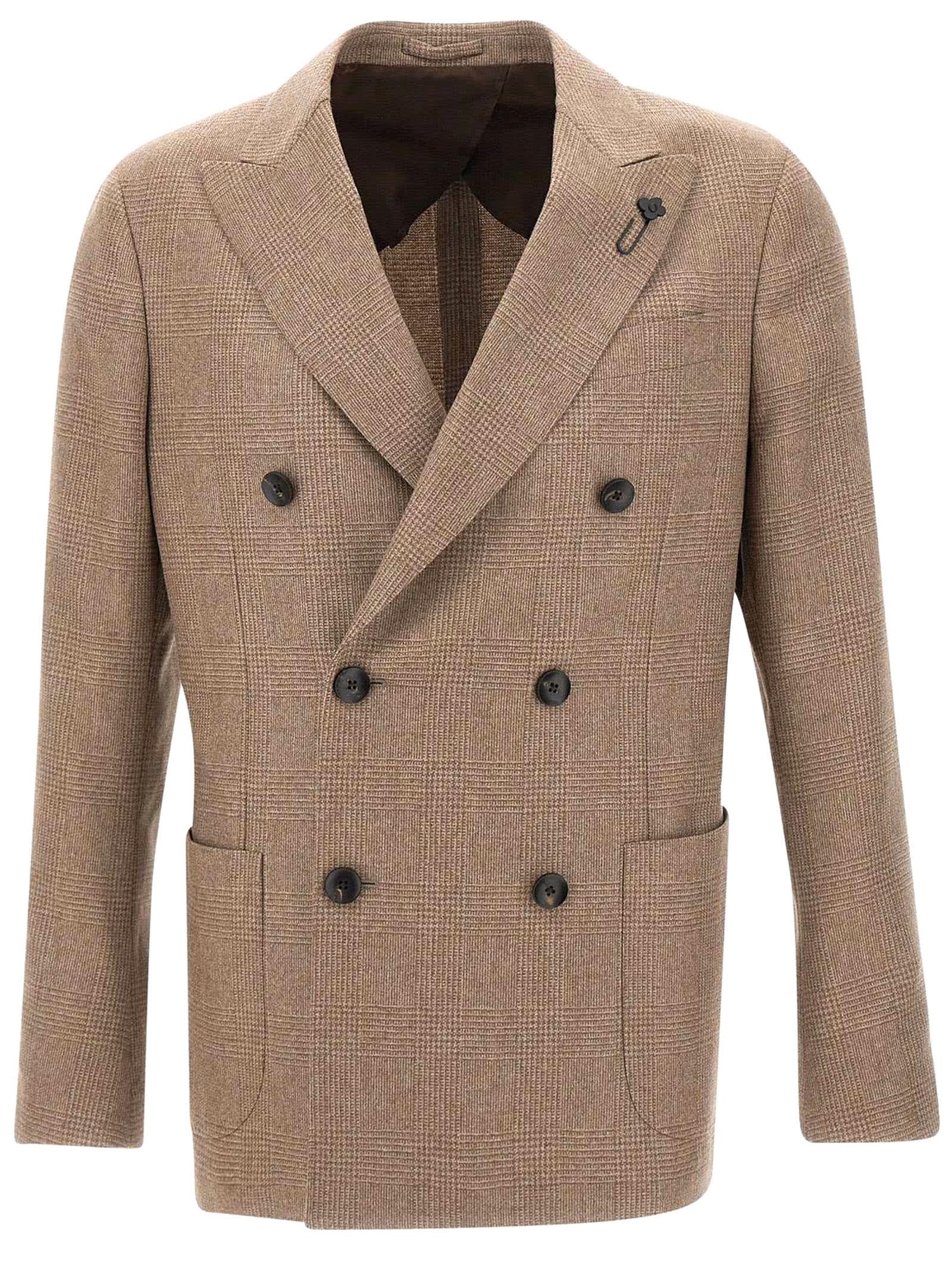 Light Brown Cashmere Blazer