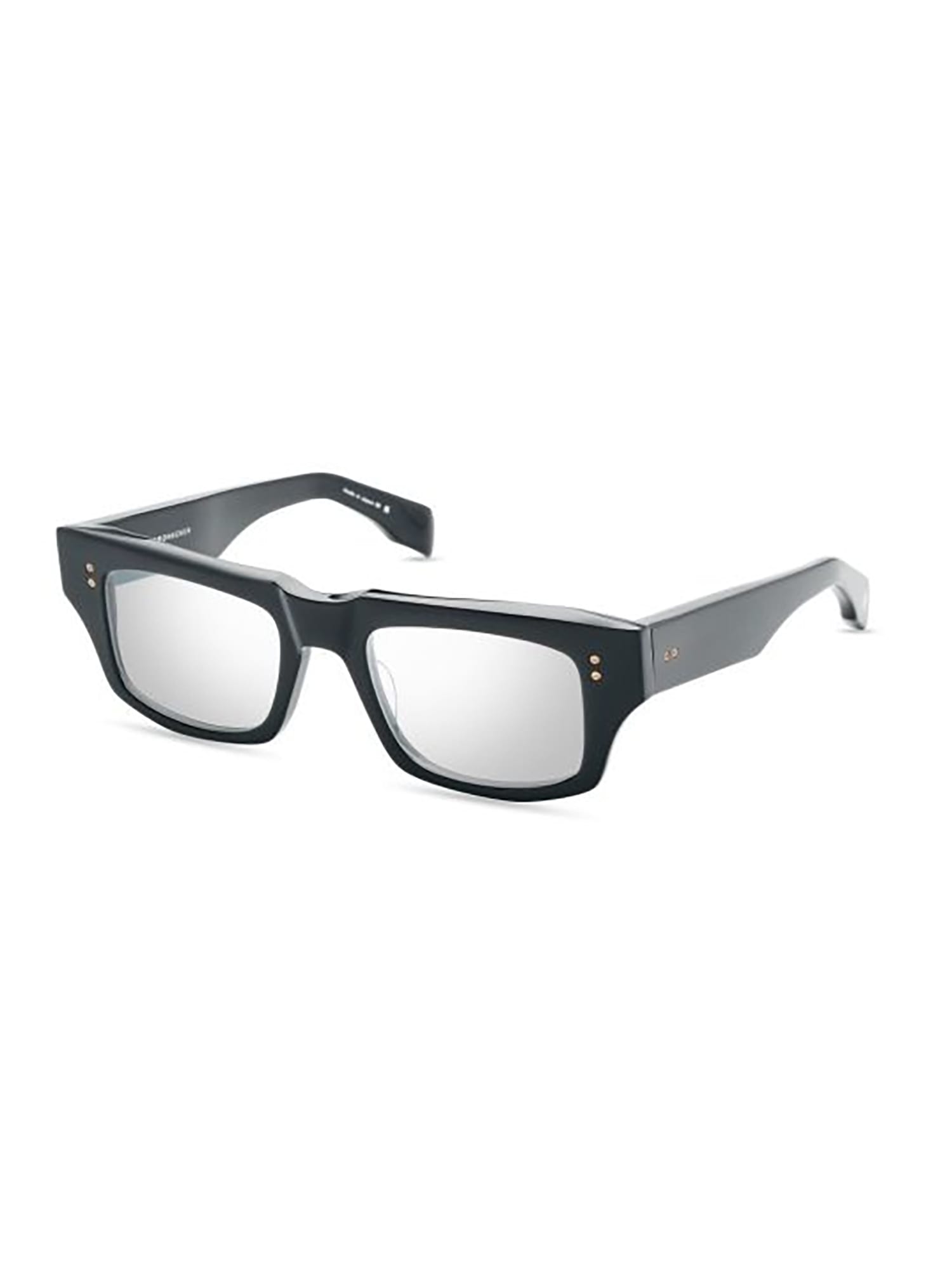 Shop Dita Dtx727/a/01 Cosmohacker Eyewear In Black W/clear