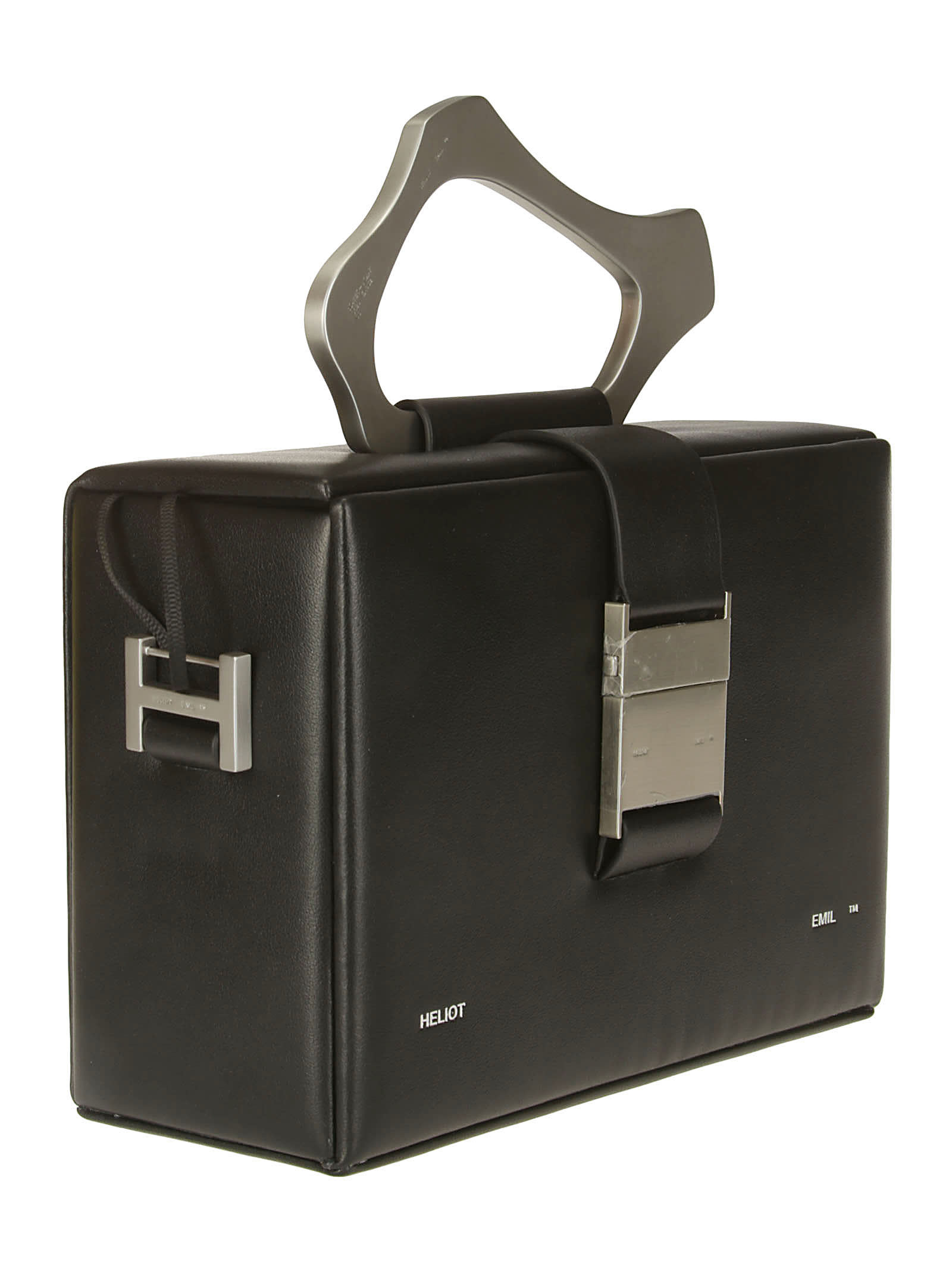 Shop Heliot Emil Solely Box Bag In Black