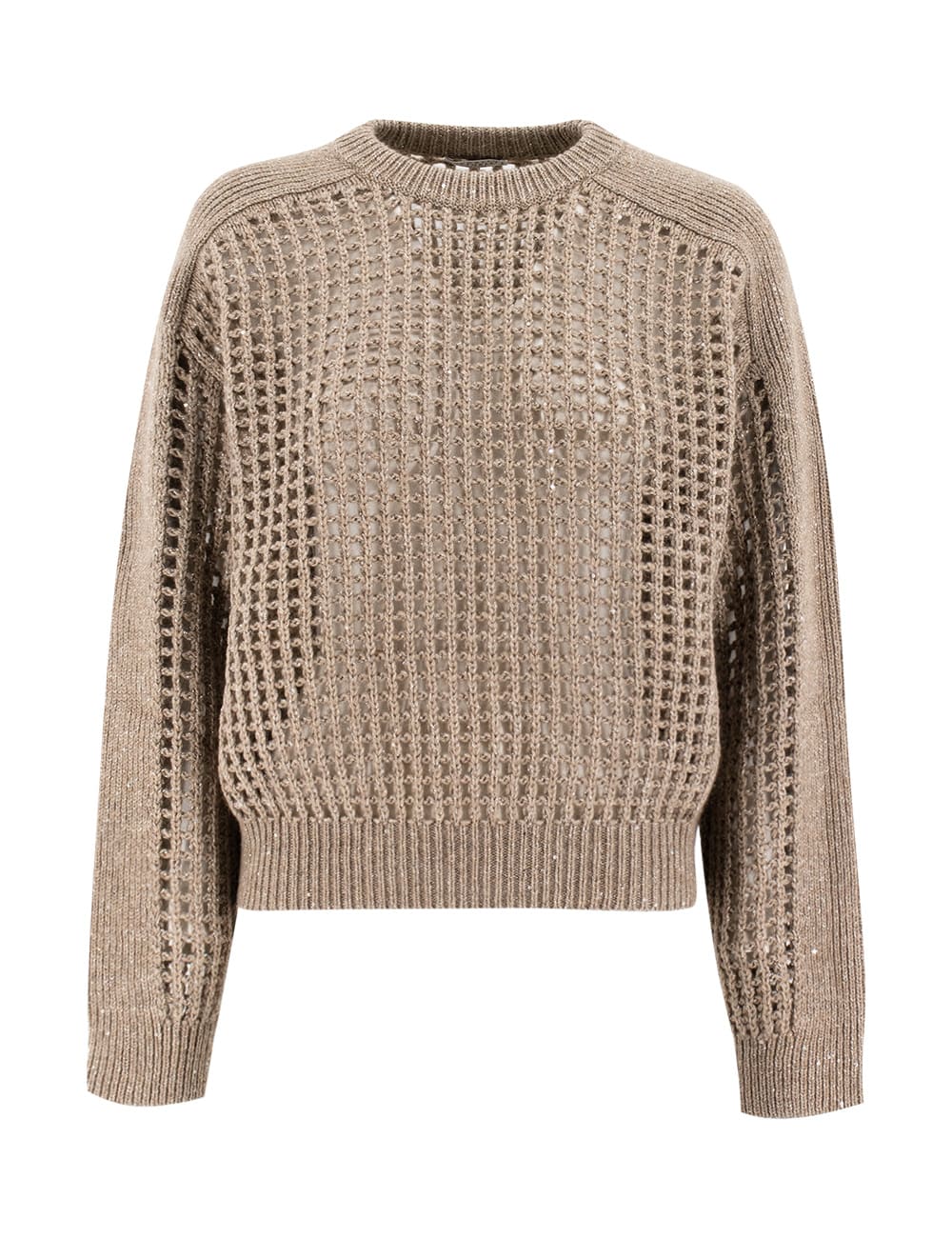Shop Brunello Cucinelli Sweater In Noce Brown Caldo