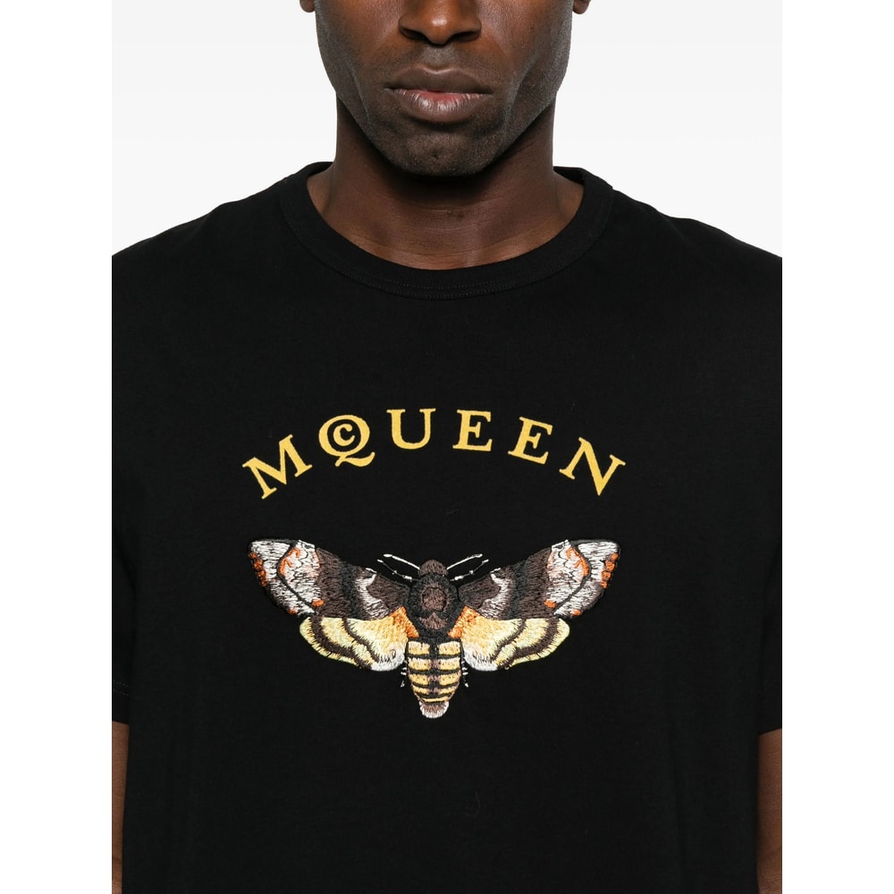 Alexander Mcqueen T-shirt In Black