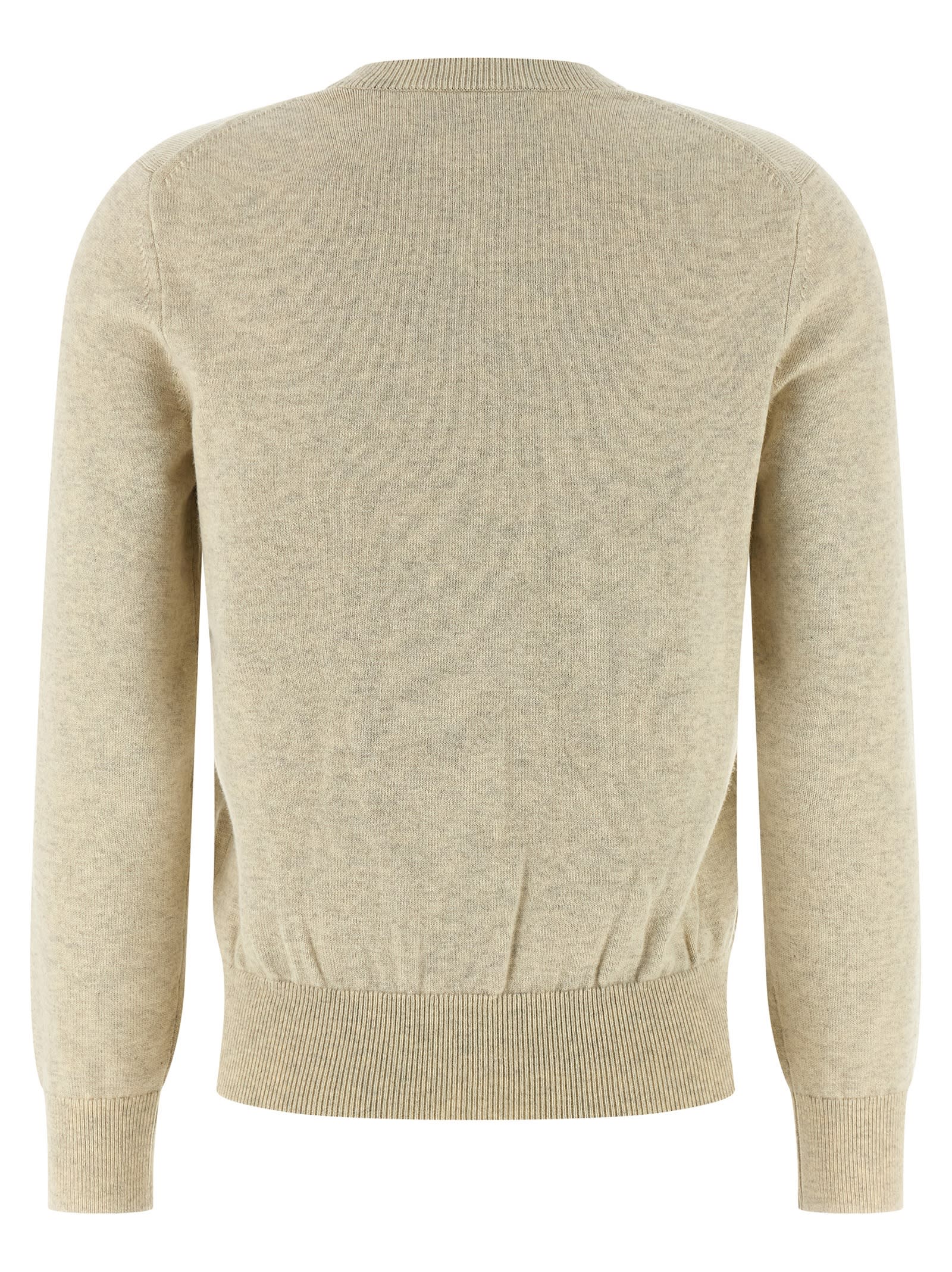 Isabel Marant Étoile Isabel Marant Etoile Melange Cream Cotton Blend Mona Cardigan In Yellow