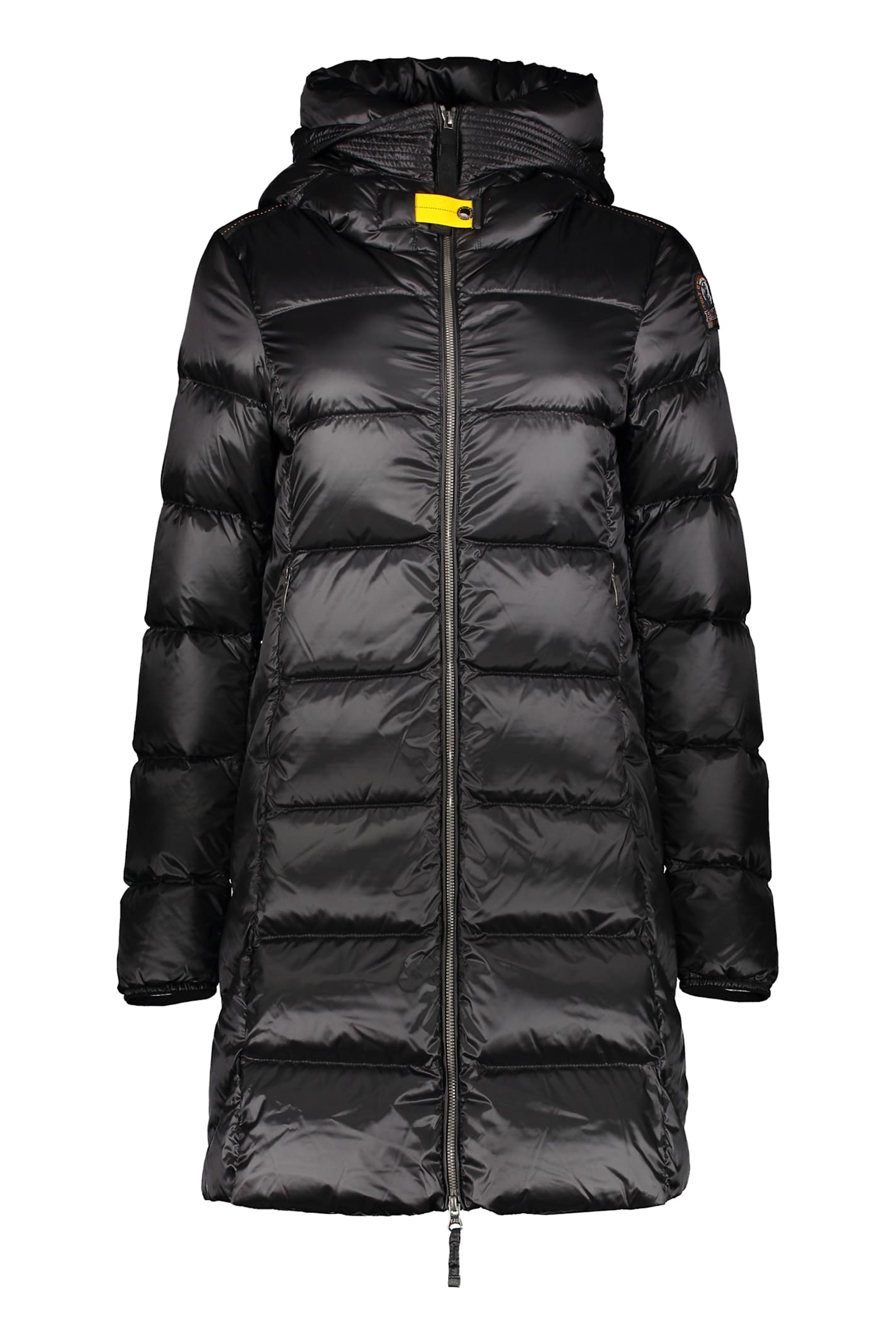 Parajumpers Jacket Long Black Down Stylish And Comfortable In Blue